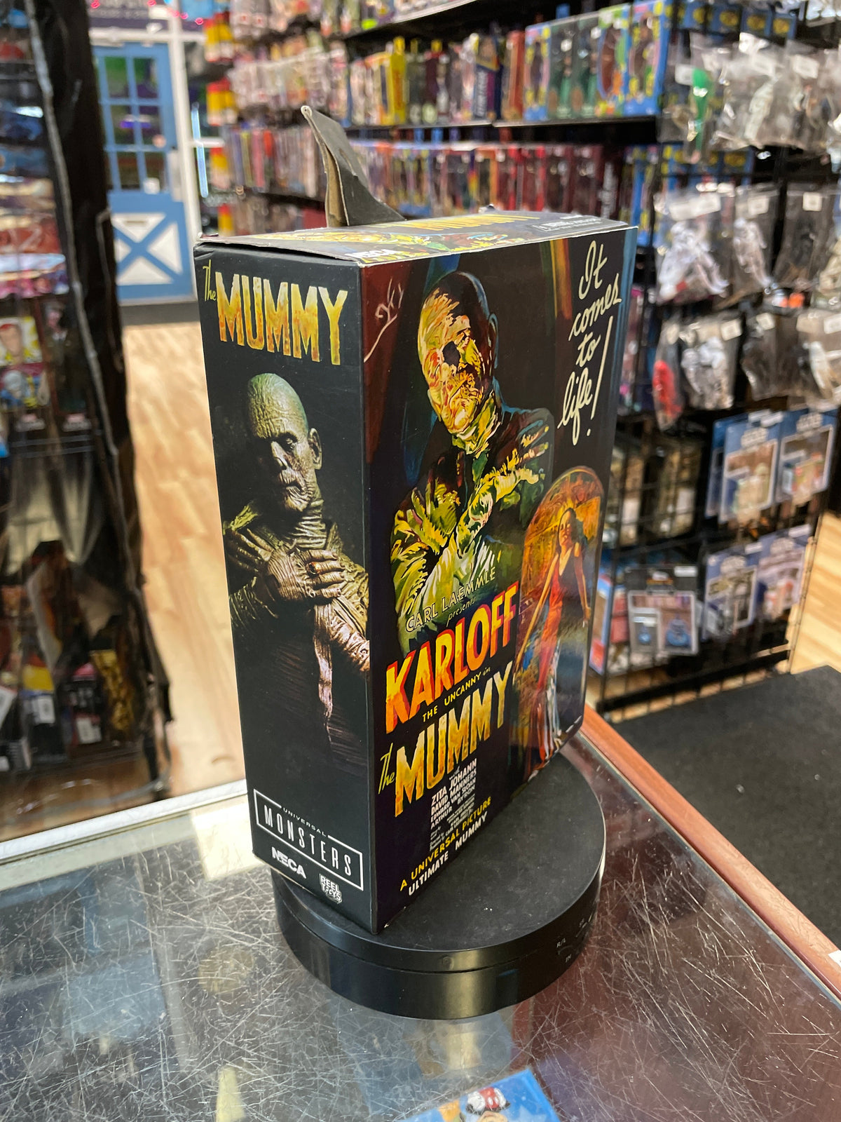 Carl Laemmle Karloff Mummy (NECA, Universal Monsters) *SEALED* product image 2, provided for visual reference and product
