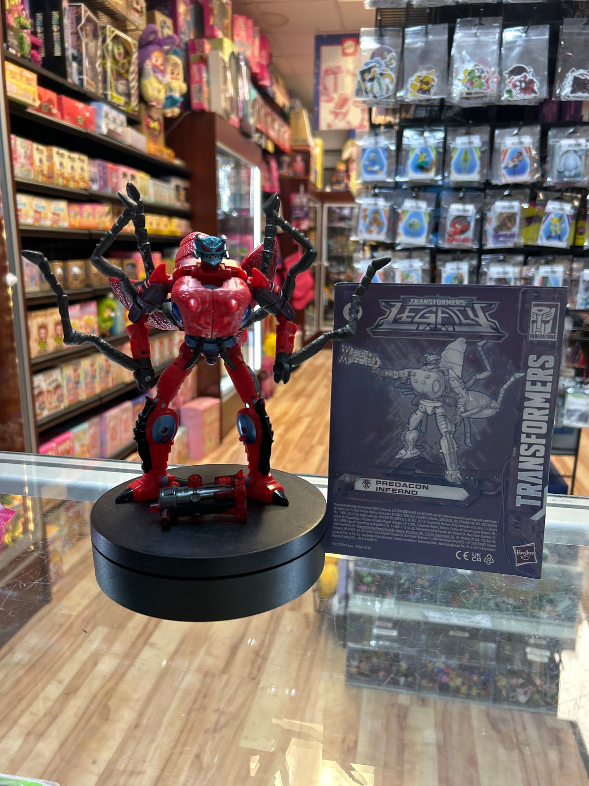 Predacon Inferno (Transformers Legacy Collection, Hasbro) product image 1, provided for visual reference and product detail