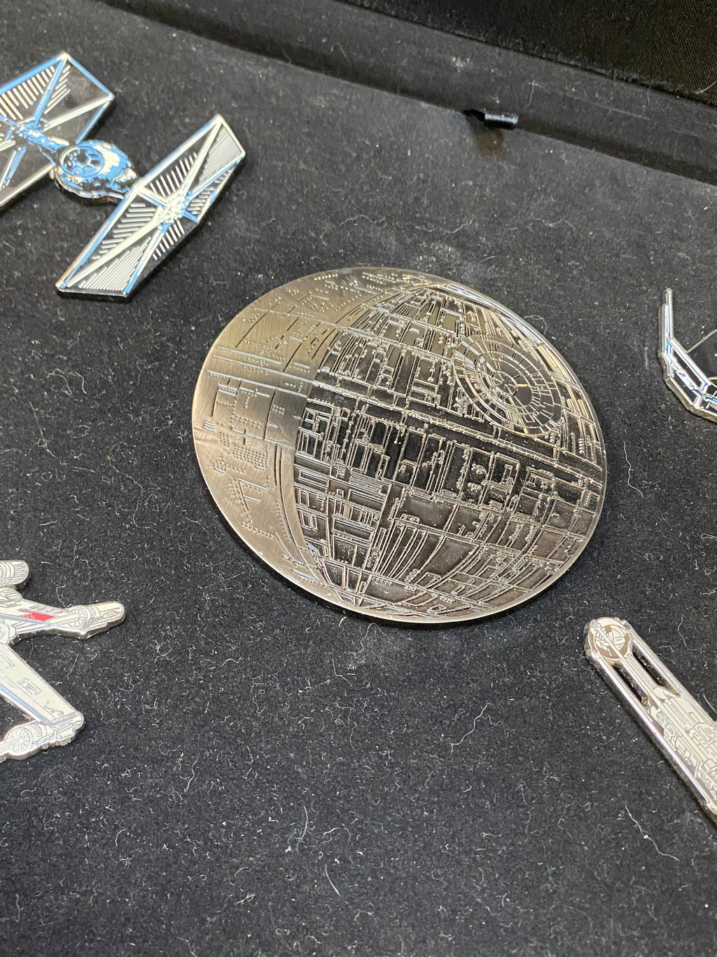 Star Wars Weekend 2007 DeathStar Set (Disney, Pin Traders) LE 500 product image 9, provided for visual reference and product