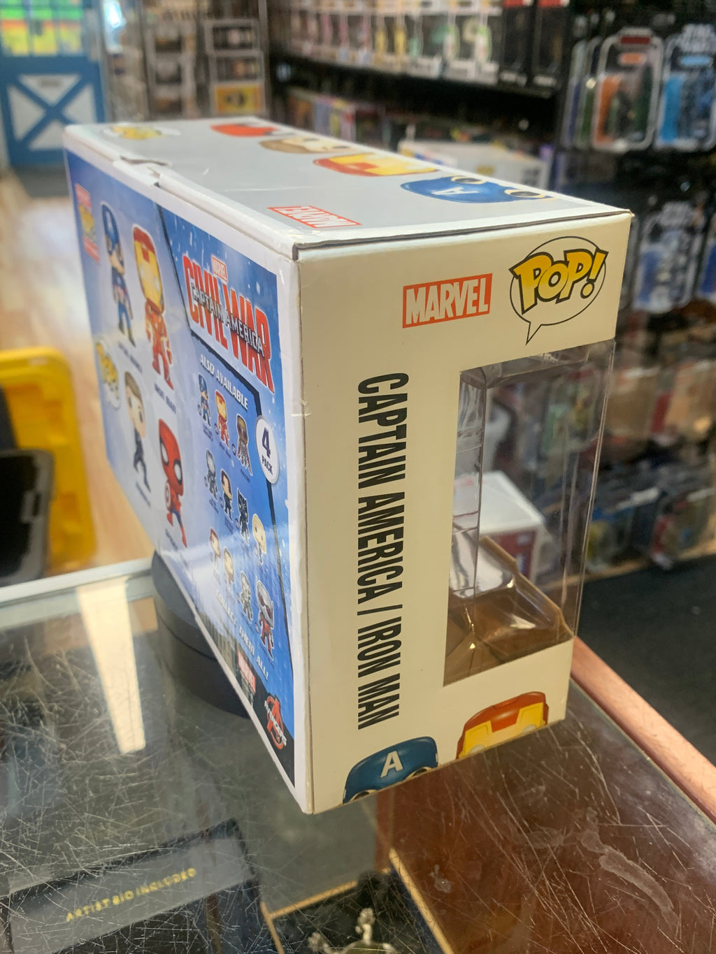 Hawkeye & Spiderman with Mini (Funko Pop, Marvel) EXCLUSIVE product image 8, provided for visual reference and product