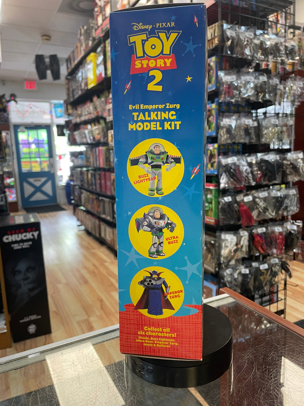Talking Model Kit Evil Emperor Zurg (Vintage Toy Story, Think Way) **SEALED** product image 3, provided for visual reference