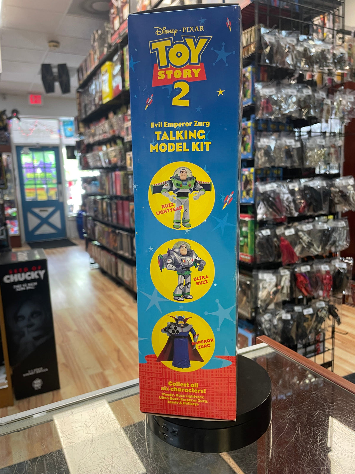 Talking Model Kit Evil Emperor Zurg (Vintage Toy Story, Think Way) **SEALED** product image 3, provided for visual reference
