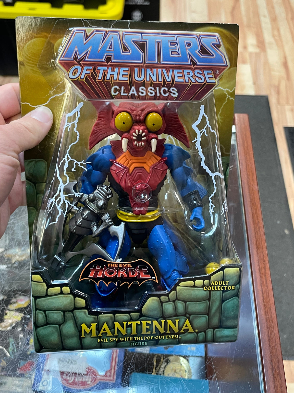 Mantenna -Evil Horde- (MOTU Classics, Masters Of The Universe, Mattel) **SEALED** product image 6, provided for visual