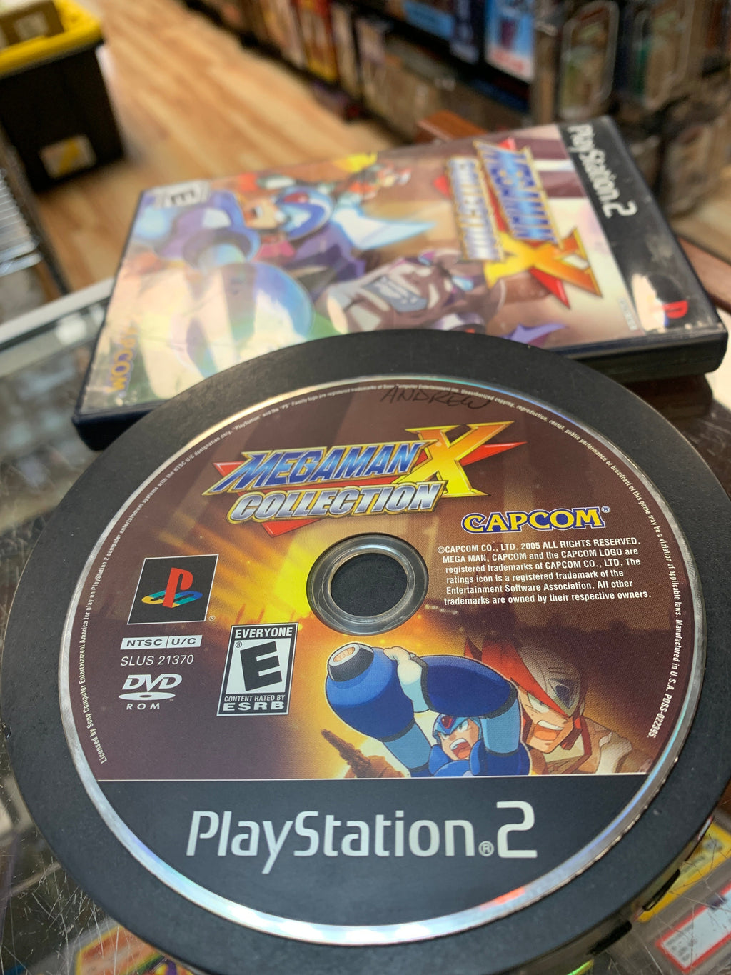 Mega man X Collection (Sony Playstation PS2, Video Game) **COMPLETE** product image 3, provided for visual reference and