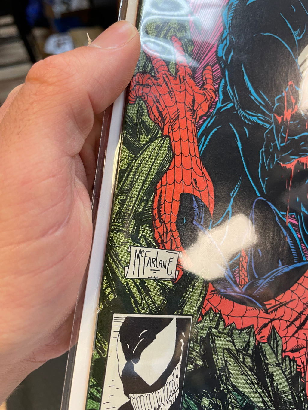 Amazing Spider-Man #316 -McFarlane Cover Venom Cover- (Marvel, Comics) Good product image 14, provided for visual reference