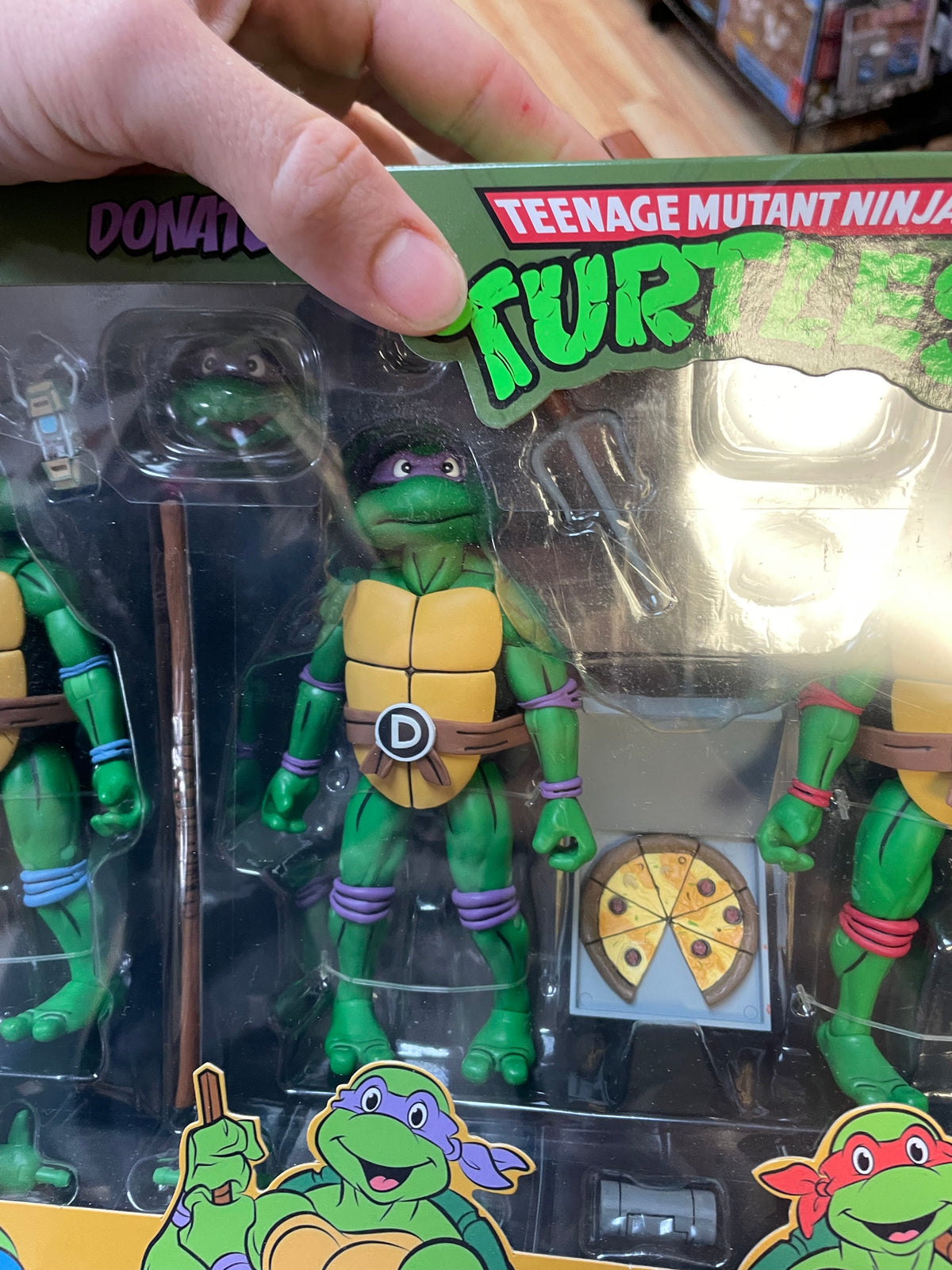 Animated Series 4 Pack (NECA, TMNT Ninja Turtles) *SEALED* product image 11, provided for visual reference and product