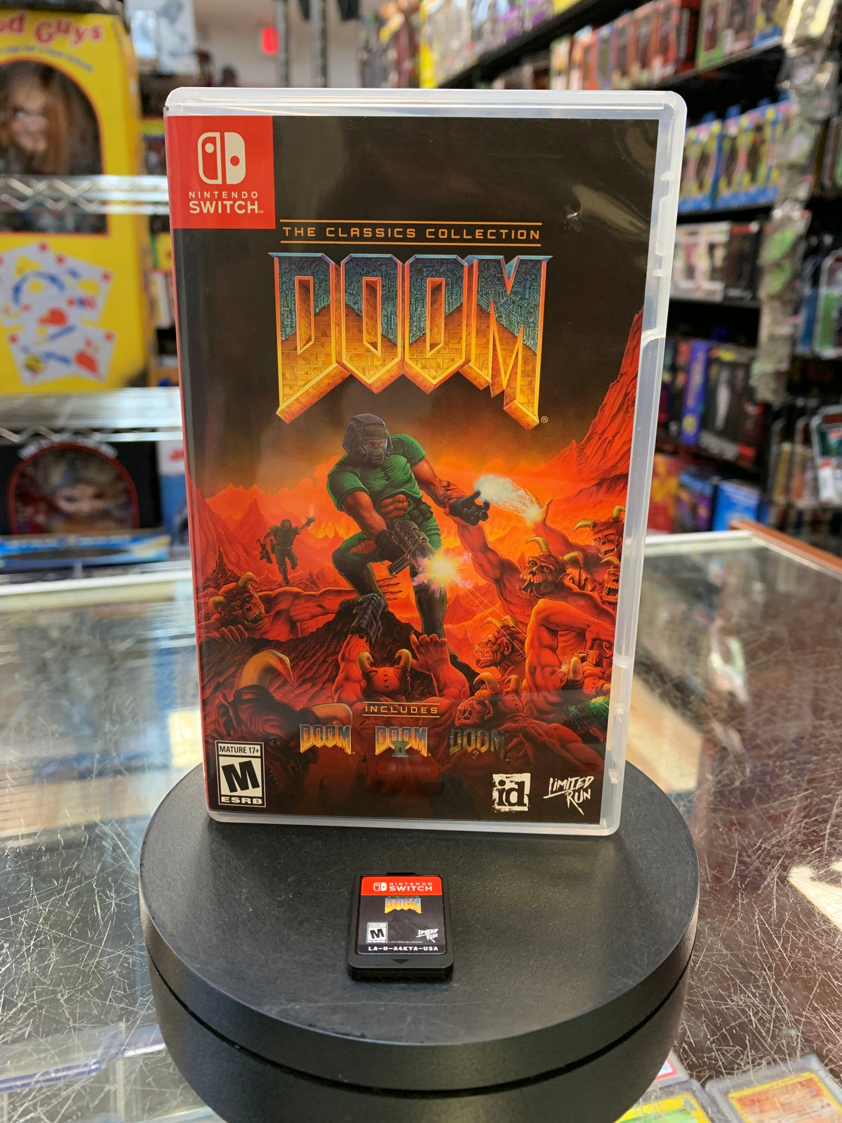 Classic Collection Doom (Nintendo Switch Video Games) ** TESTED** product image 1, provided for visual reference and product