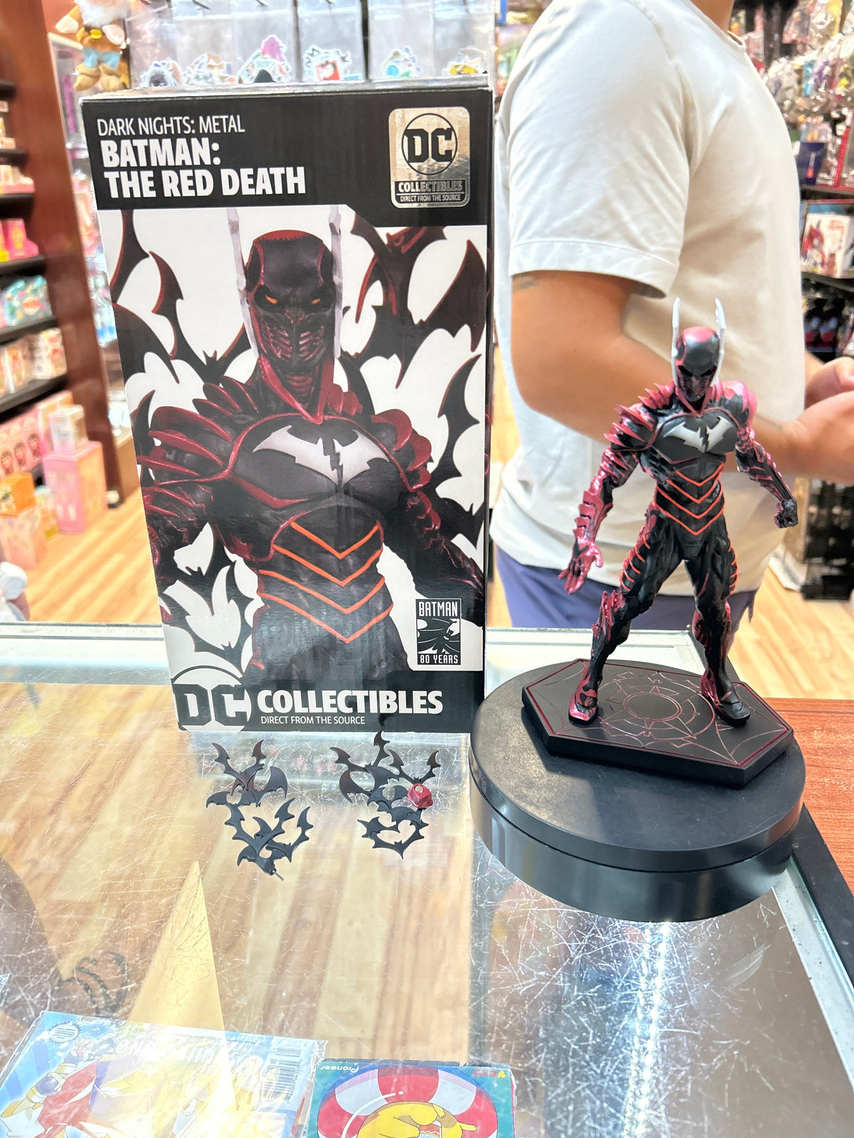 Red Death Batman Statue (Dc Collectibles, Batman The red Death) product image 1, provided for visual reference and product