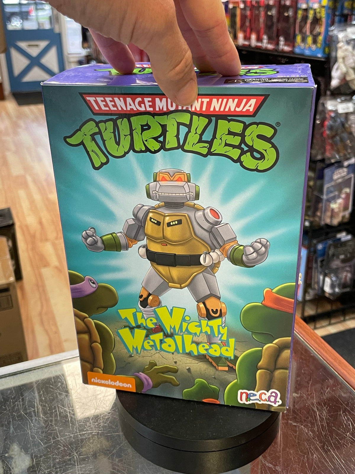 Mighty Metalhead (TMNT Ninja Turtles, NECA) **SEALED** product image 2, provided for visual reference and product detail
