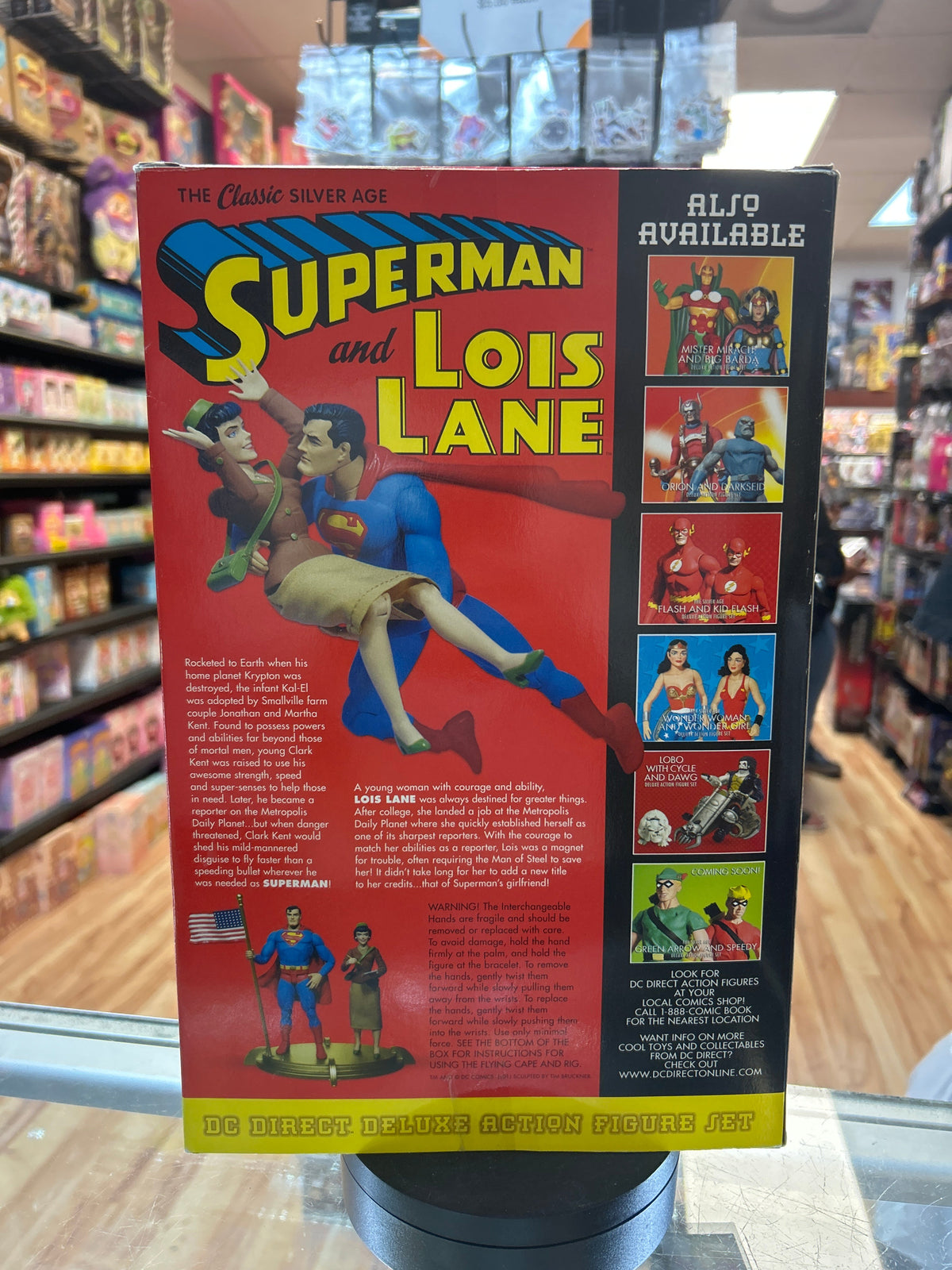 Superman & Louis Lane (DC Direct, Classic Silver Age) product image 4, provided for visual reference and product detail