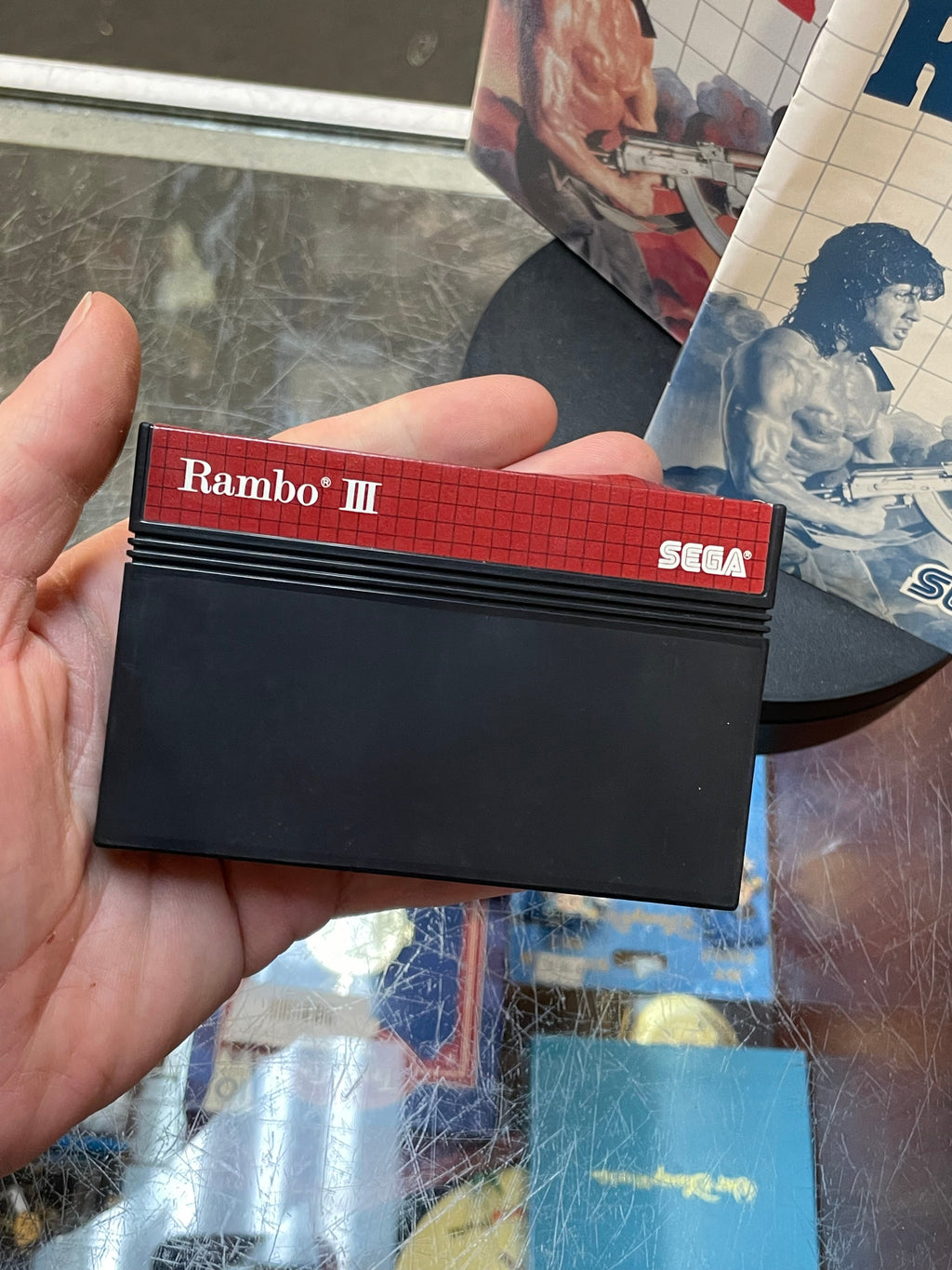Rambo III 1361 (SEGA Master System SMS, Video Games) **COMPLETE** product image 3, provided for visual reference and product