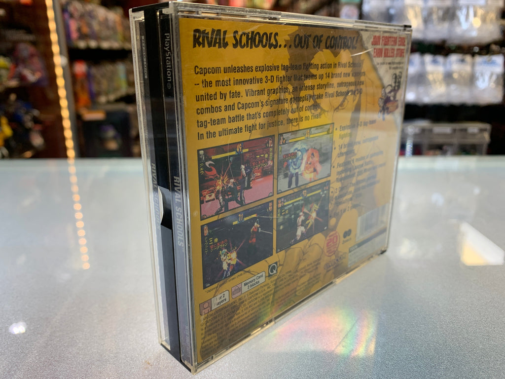 Rival Schools Capcom (PlayStation, Video Game) Tested Working product image 8, provided for visual reference and product