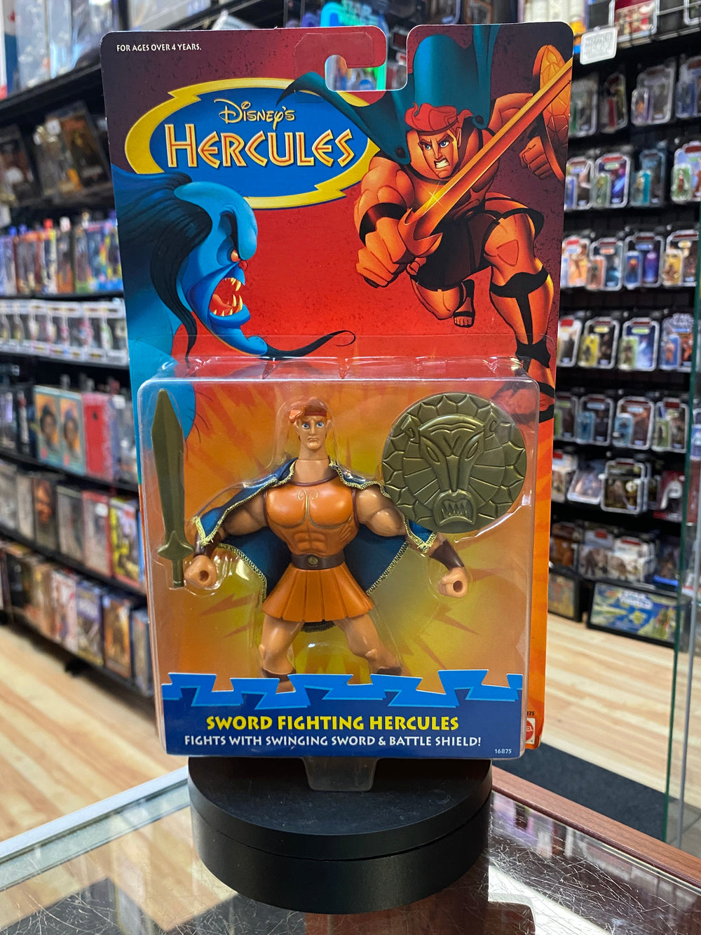 Sword Fighting Hercules (Vintage Disney Hercules, Mattel) SEALED