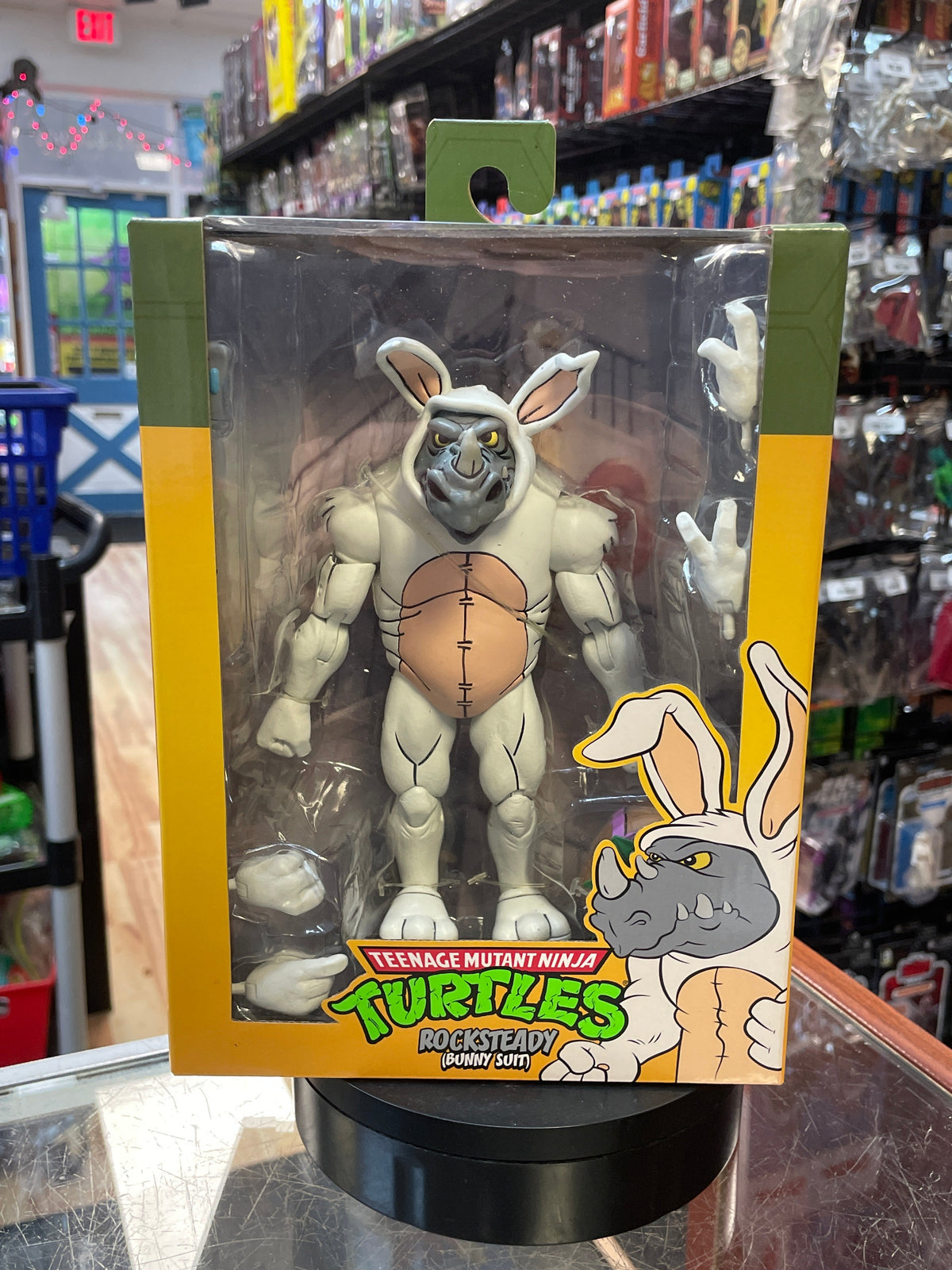Rocksteady Bunny Suit (TMNT Teenage Ninja Turtles, Neca) SEALED product image 1, provided for visual reference and product