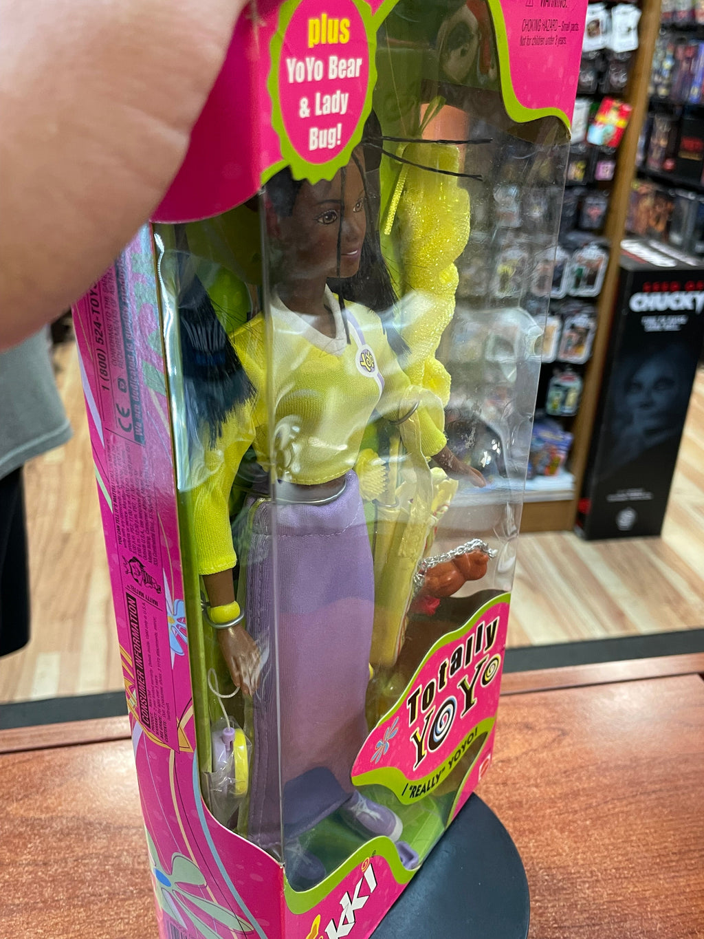 Totally YoYo Nikki #22229 (Vintage Barbie, Bandai) **SEALED** product image 4, provided for visual reference and product