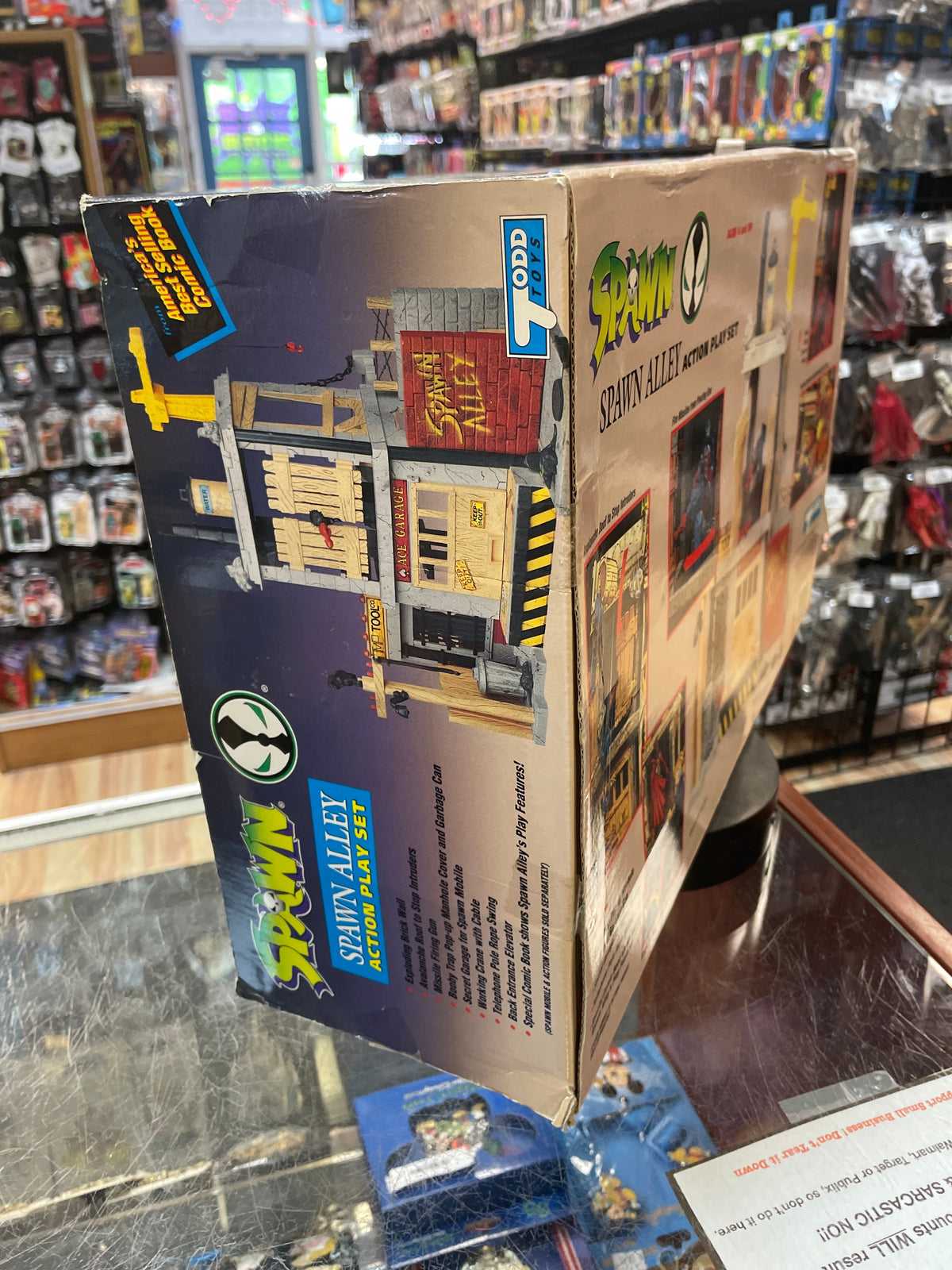 Spawn Alley Playset (Vintage Spawn, McFarlane) **SEALED** product image 5, provided for visual reference and product detail