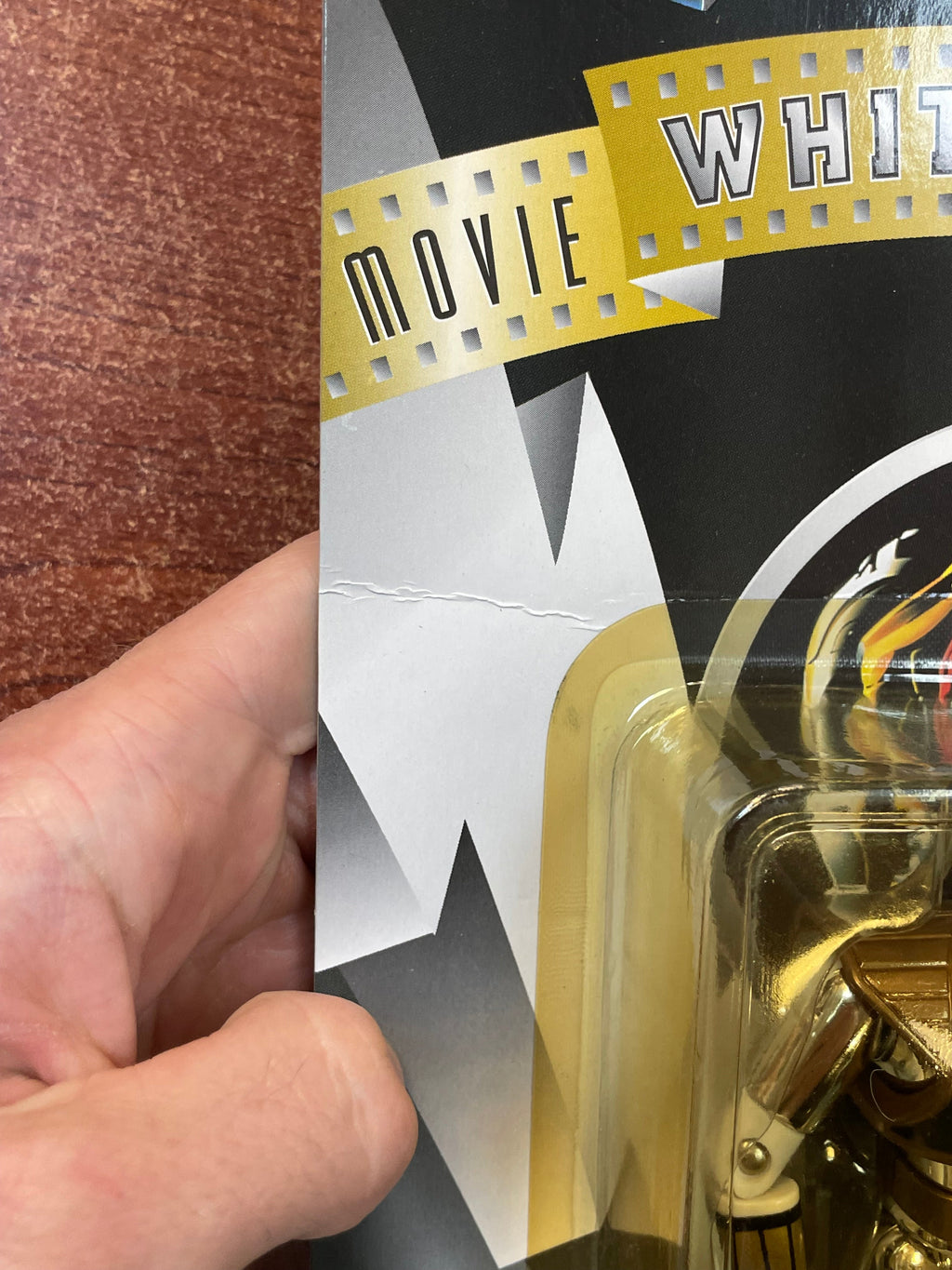 Auto Morphin Metallic White Ranger (Vintage MMPR Power Rangers, Bandai) **SEALED** product image 4, provided for visual