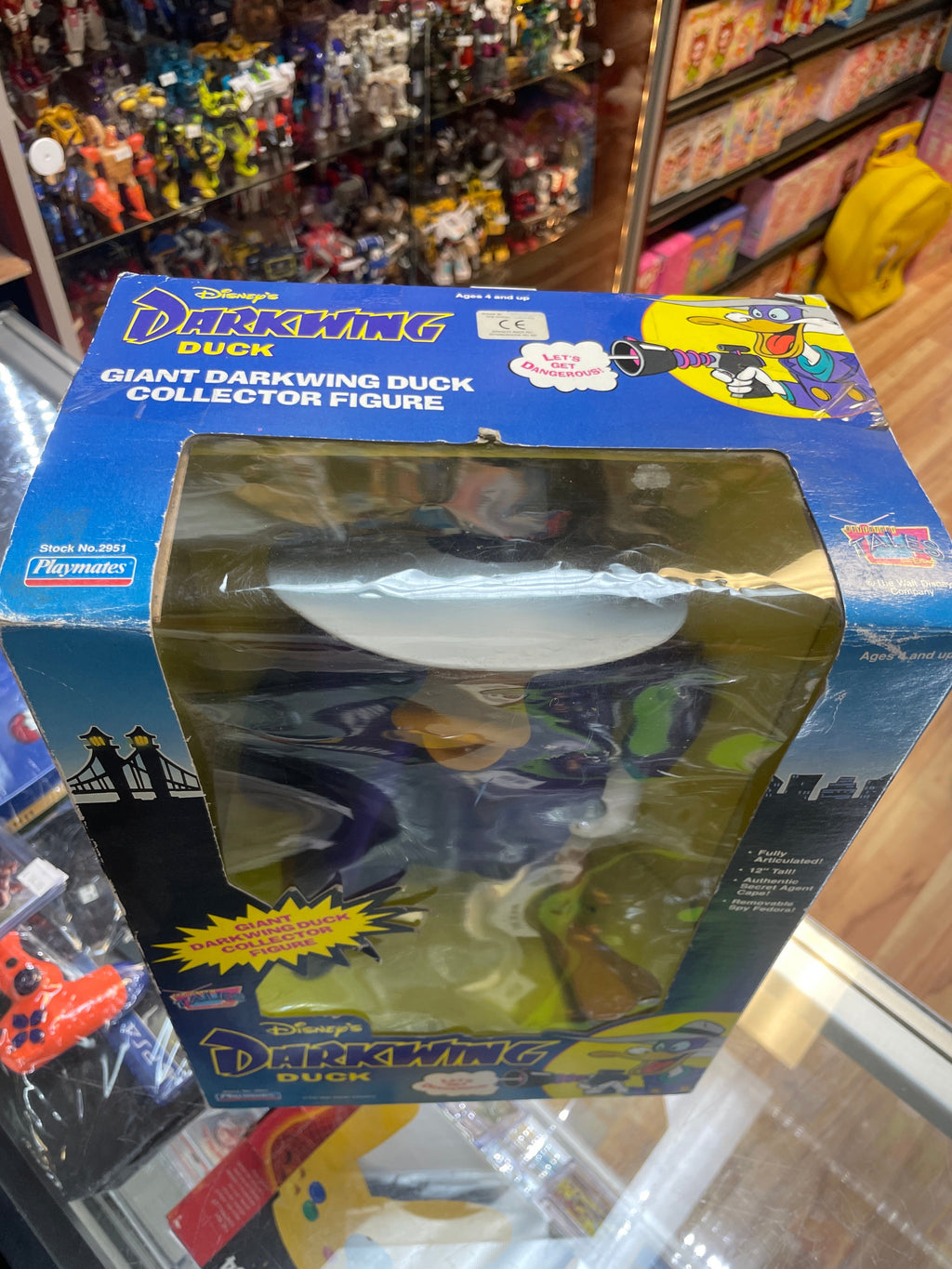 Darkwing Duck 12" (Vintage Disney, Playmates) **COMPLETE** product image 9, provided for visual reference and product detail