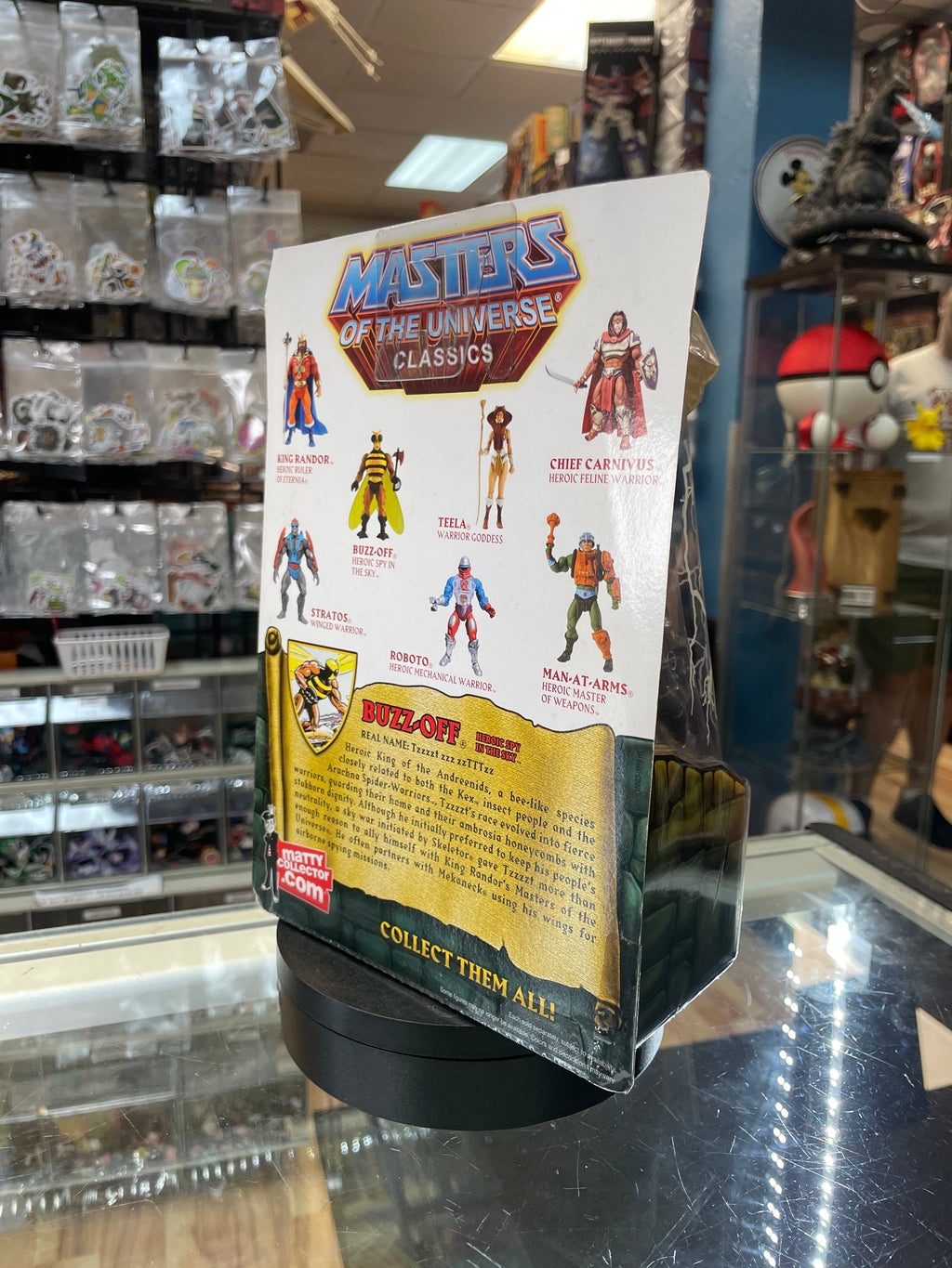 Buzz Off (MOTU Classics, Mattel) **SEALED** product image 3, provided for visual reference and product detail review