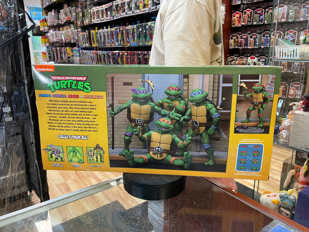 Animated Series 4 Pack (NECA, TMNT Ninja Turtles) *SEALED* product image 6, provided for visual reference and product detail
