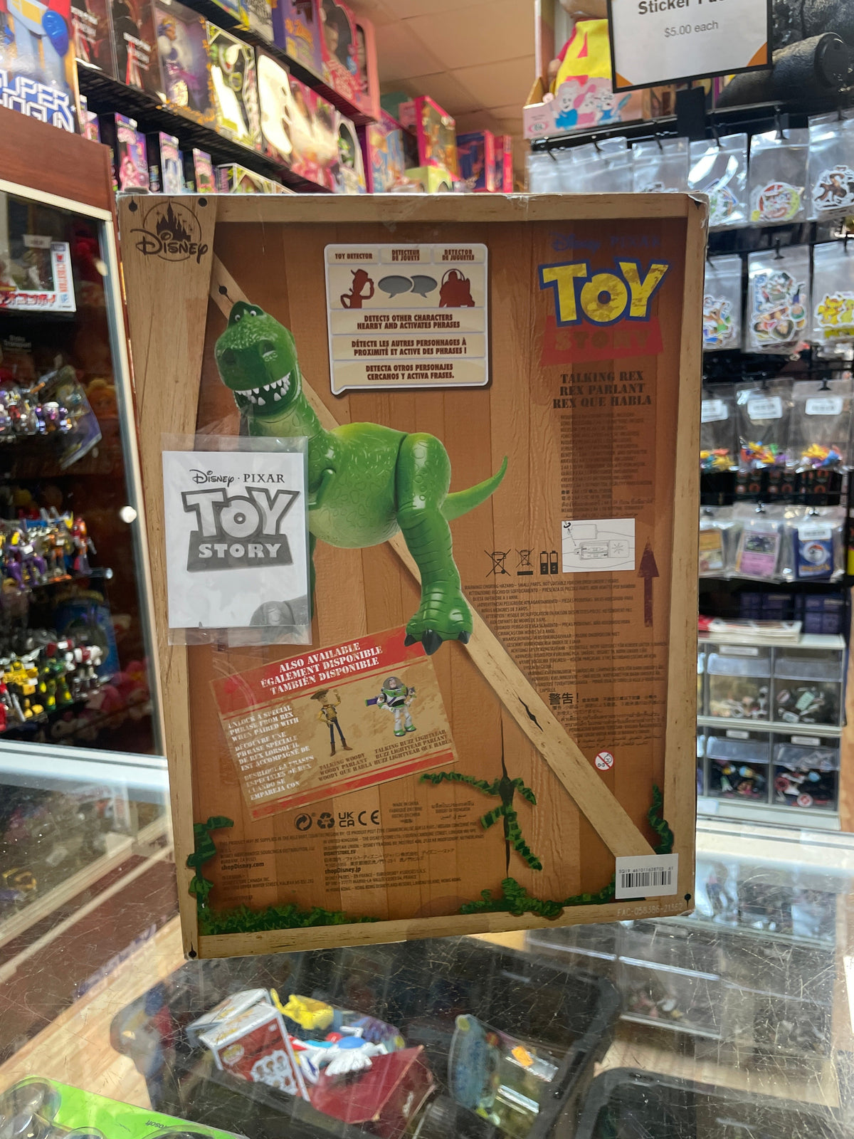 Talking Rex (Disney, Vintage Toy Story) **NEW** product image 4, provided for visual reference and product detail review