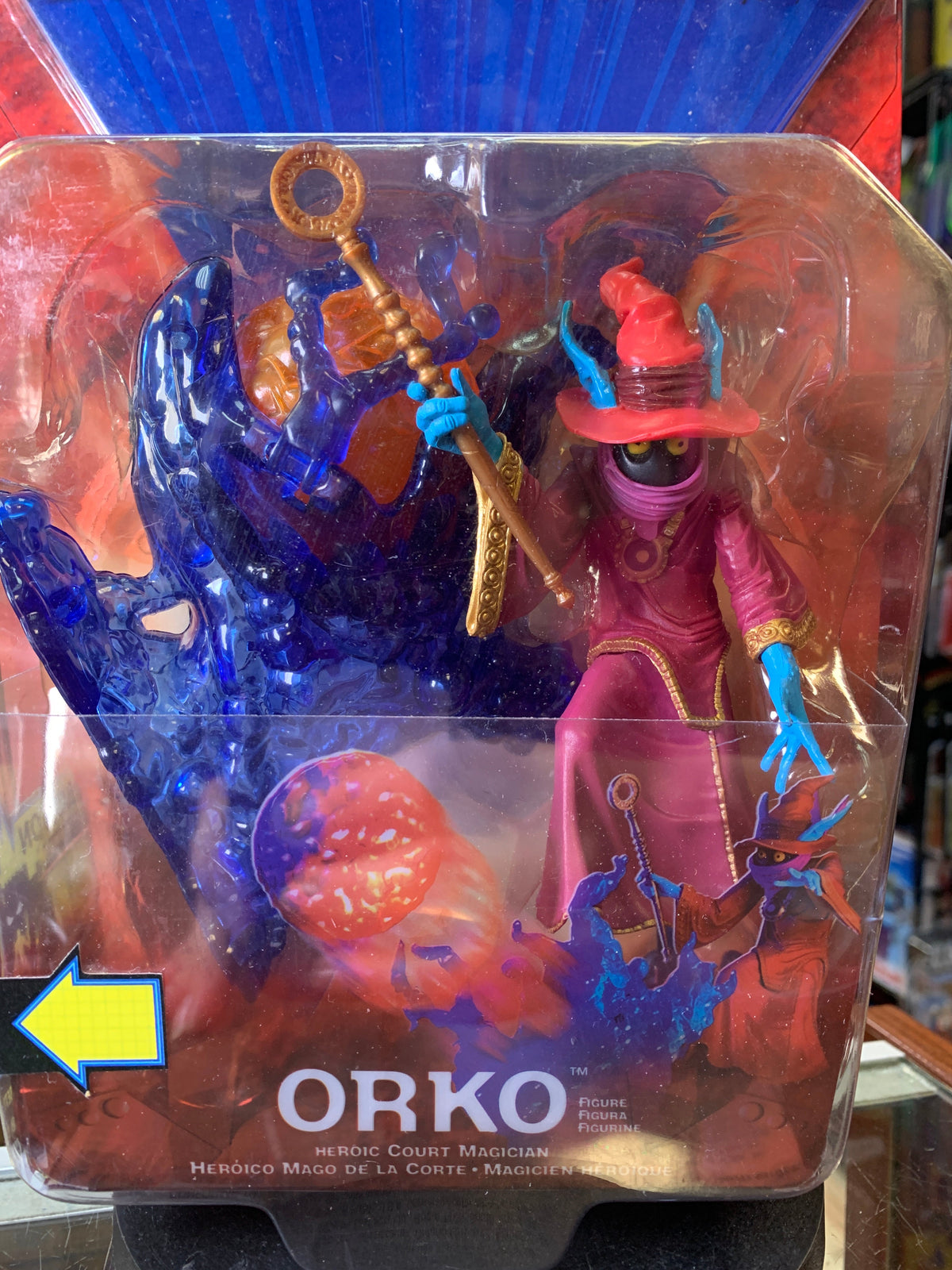 Orko (Vintage MOTU 200x, Mattel) Sealed product image 2, provided for visual reference and product detail review