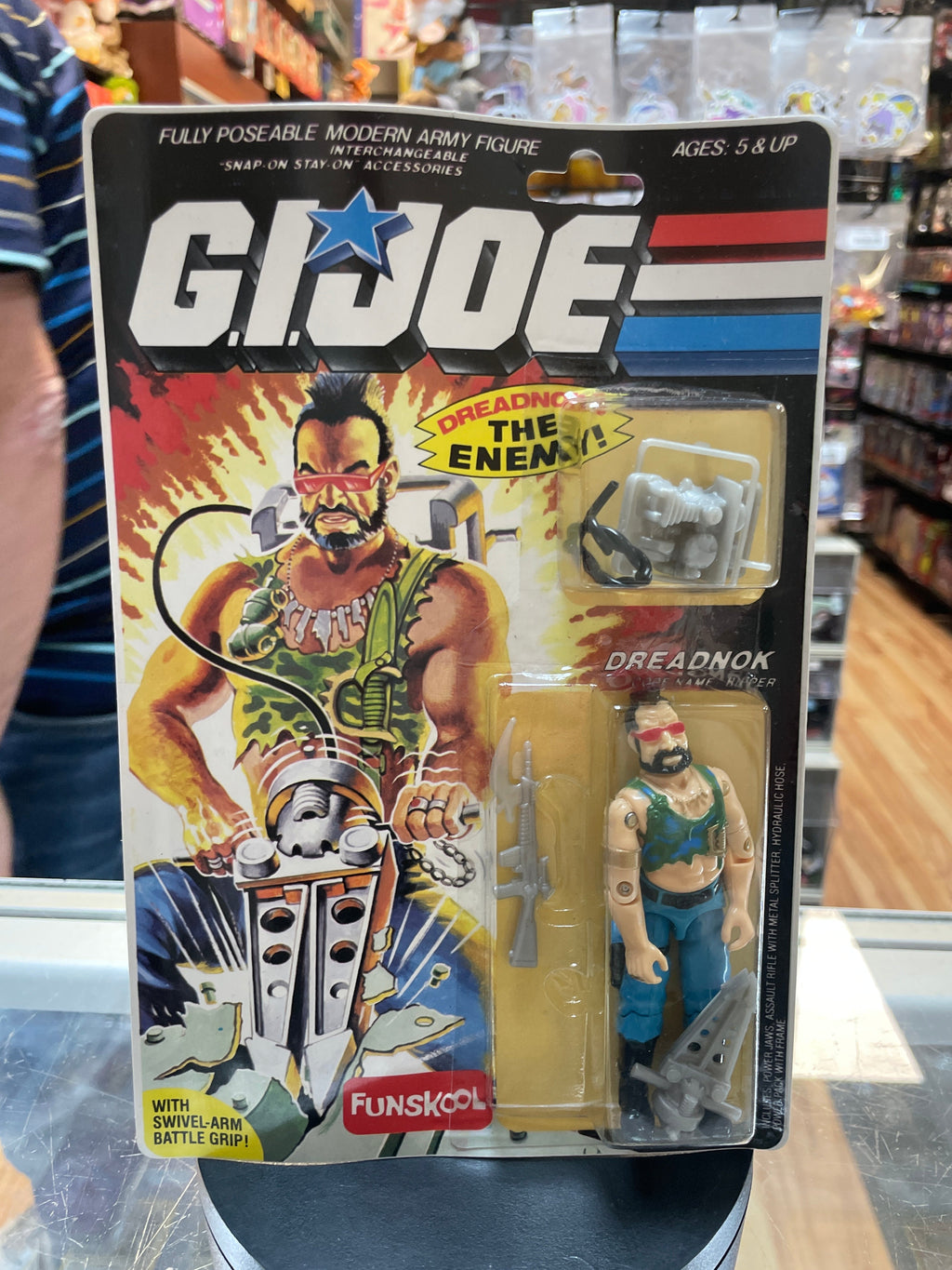Dreadnok (Vintage GI Joe, FunSkool) Sealed product image 1, provided for visual reference and product detail review