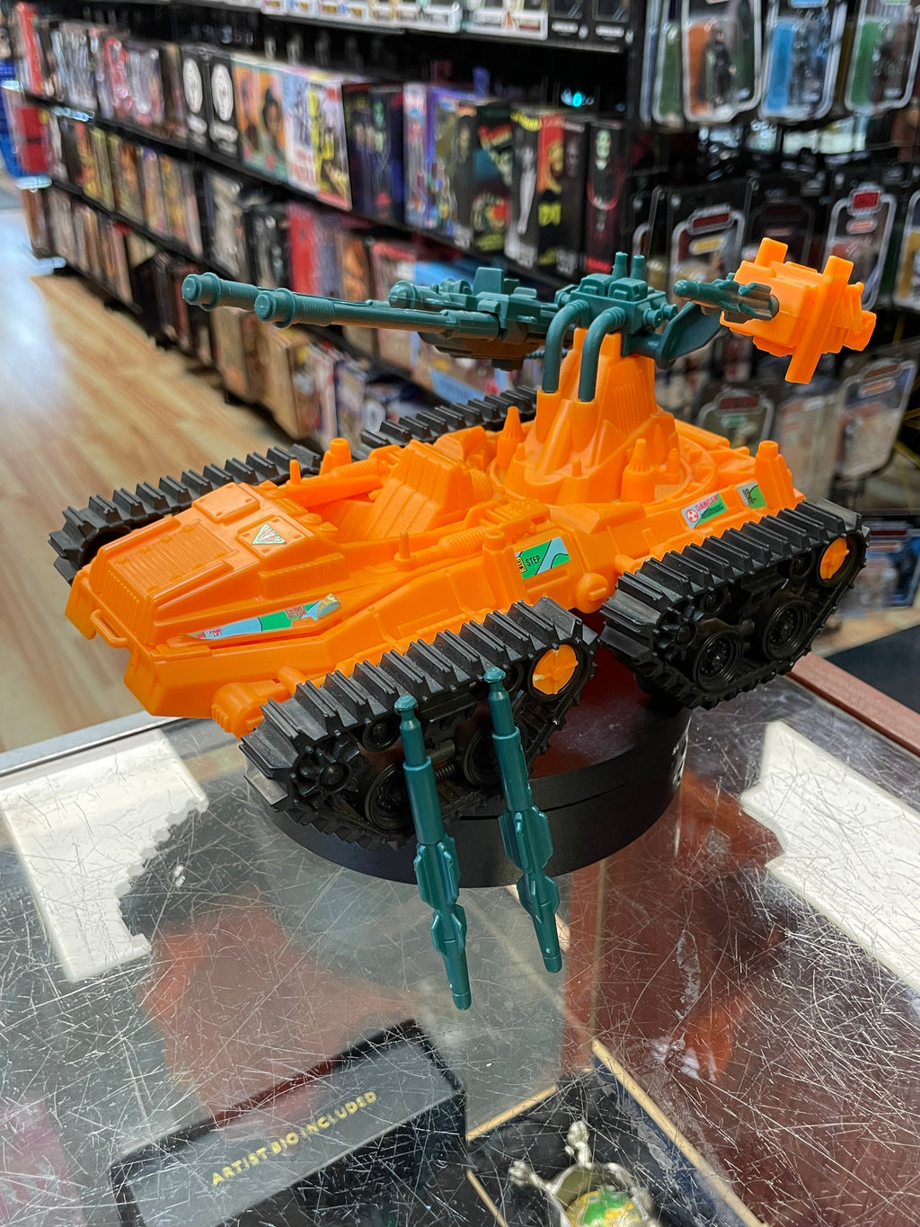 Cobra Paralyzer (Vintage GI Joe, Hasbro) COMPLETE product image 1, provided for visual reference and product detail review