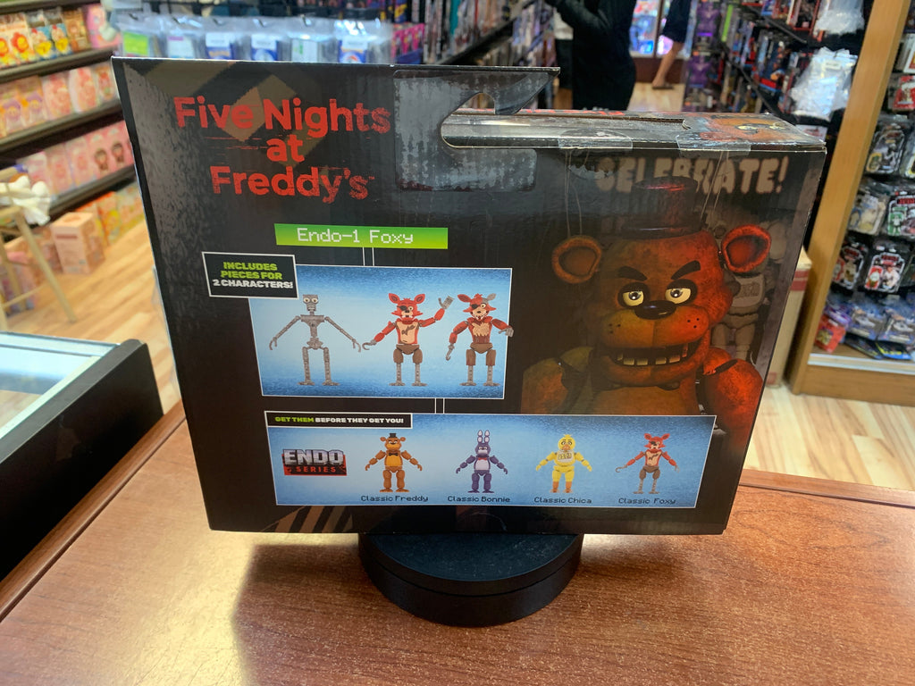 Endo Series Classic Foxy & Withered Foxy (Five Nights at Freddys,Jazwares) **SEALED** product image 2, provided for visual