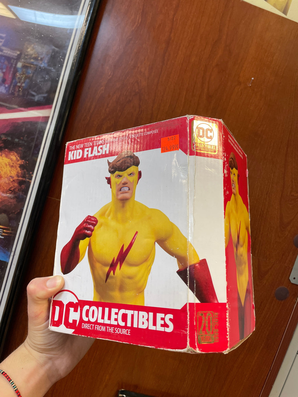Kid Flash 6” Statue (DC Collectibles, DC Direct, The New Teen Titans) COMPLETE product image 20, provided for visual