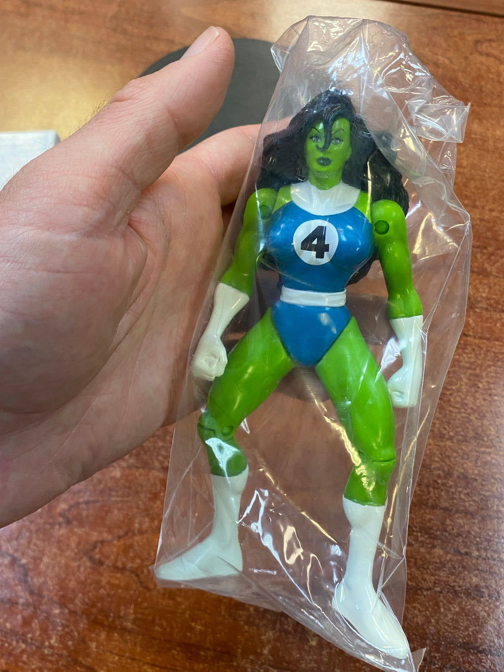 She Hulk Mail Away (Vintage Marvel Fantastic Four, Toybiz) SEALED product image 9, provided for visual reference and product