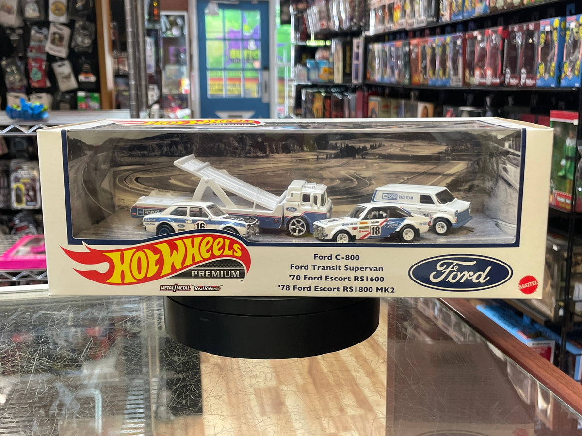 Ford Race Team Premium Set (Hot Wheels, Mattel) product image 1, provided for visual reference and product detail review