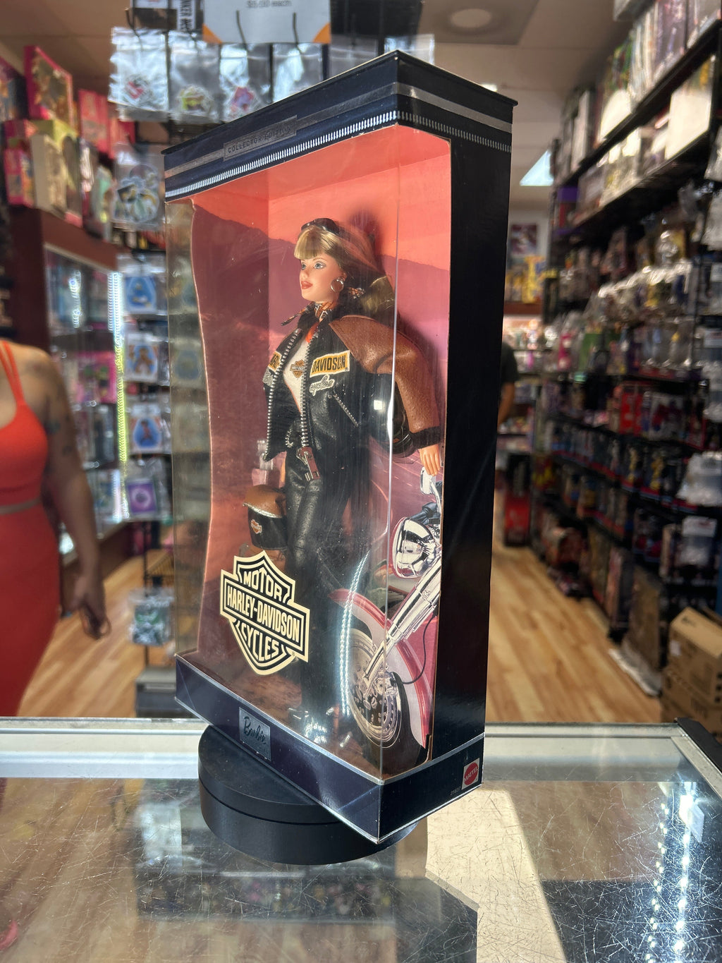 Motor Harley-Davidson Barbie #25637(Barbie, Mattel) **SEALED** product image 6, provided for visual reference and product