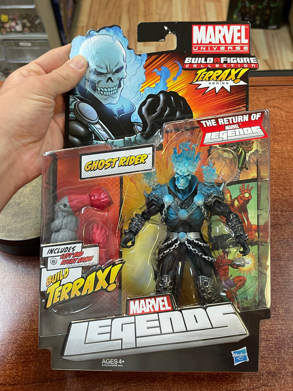 Ghost Rider Terrax Series (Marvel Legends, Hasbro)SEALED product image 3, provided for visual reference and product detail