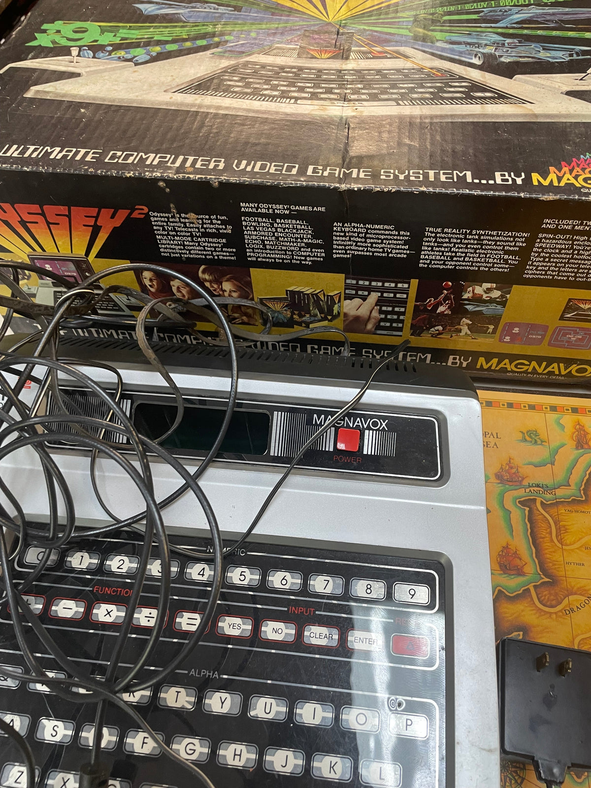 Odyssey 2 with Box & Games (Magnavox, Vintage Video Games) product image 12, provided for visual reference and product