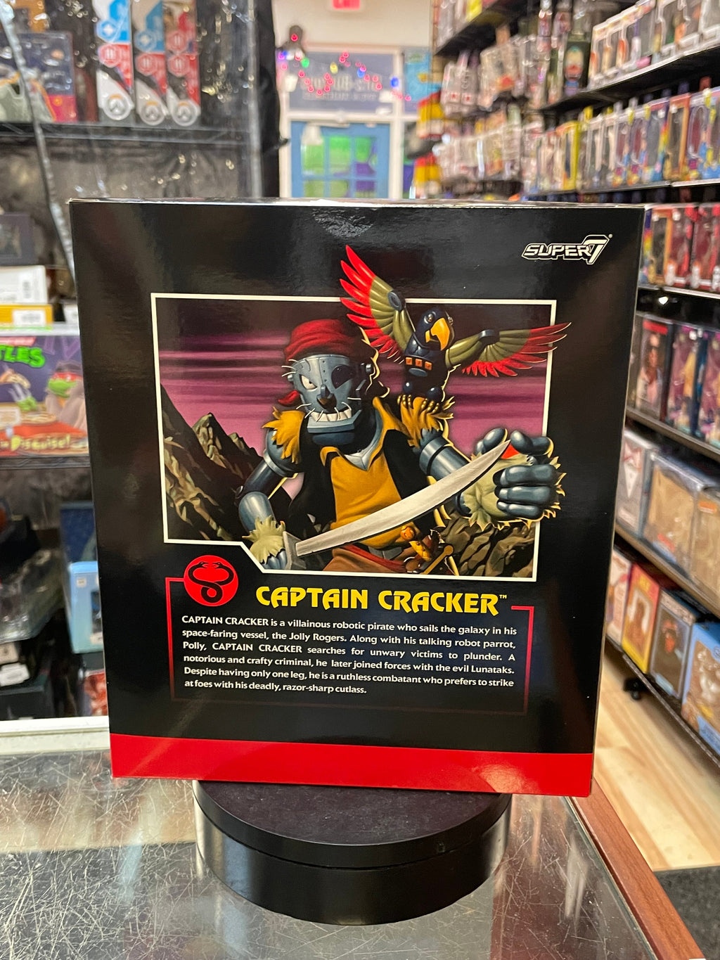 Captain Cracker (Thundercats Ultimate, Super7) **SEALED** product image 2, provided for visual reference and product detail
