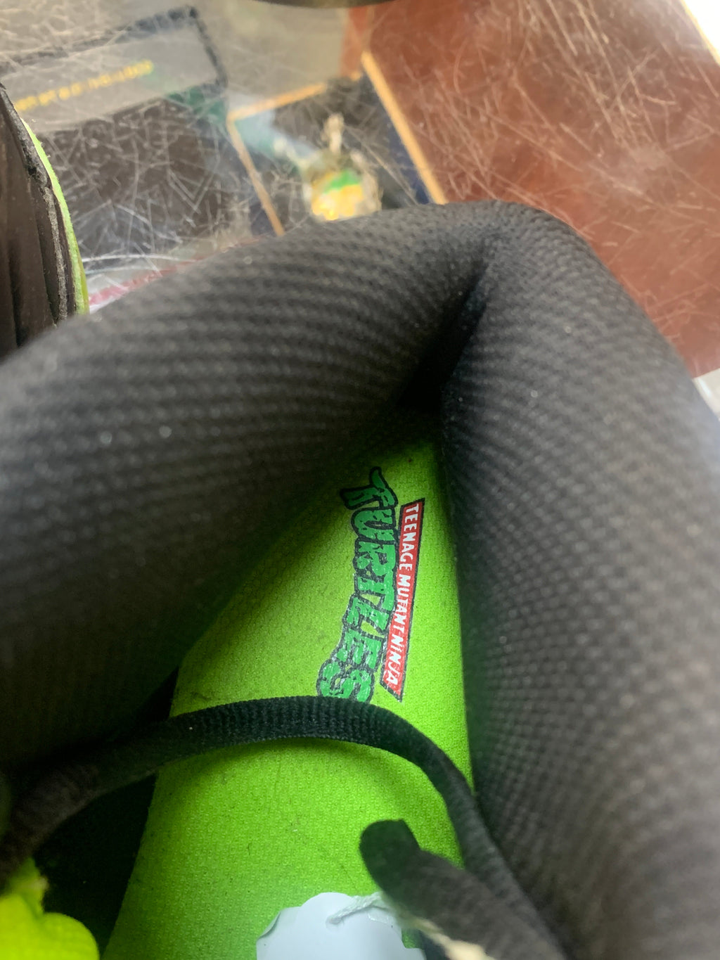 Glow in the Dark Kids Womans Sneakers SZ 6 (Vintage TMNT Ninja Turtles, API ) product image 15, provided for visual