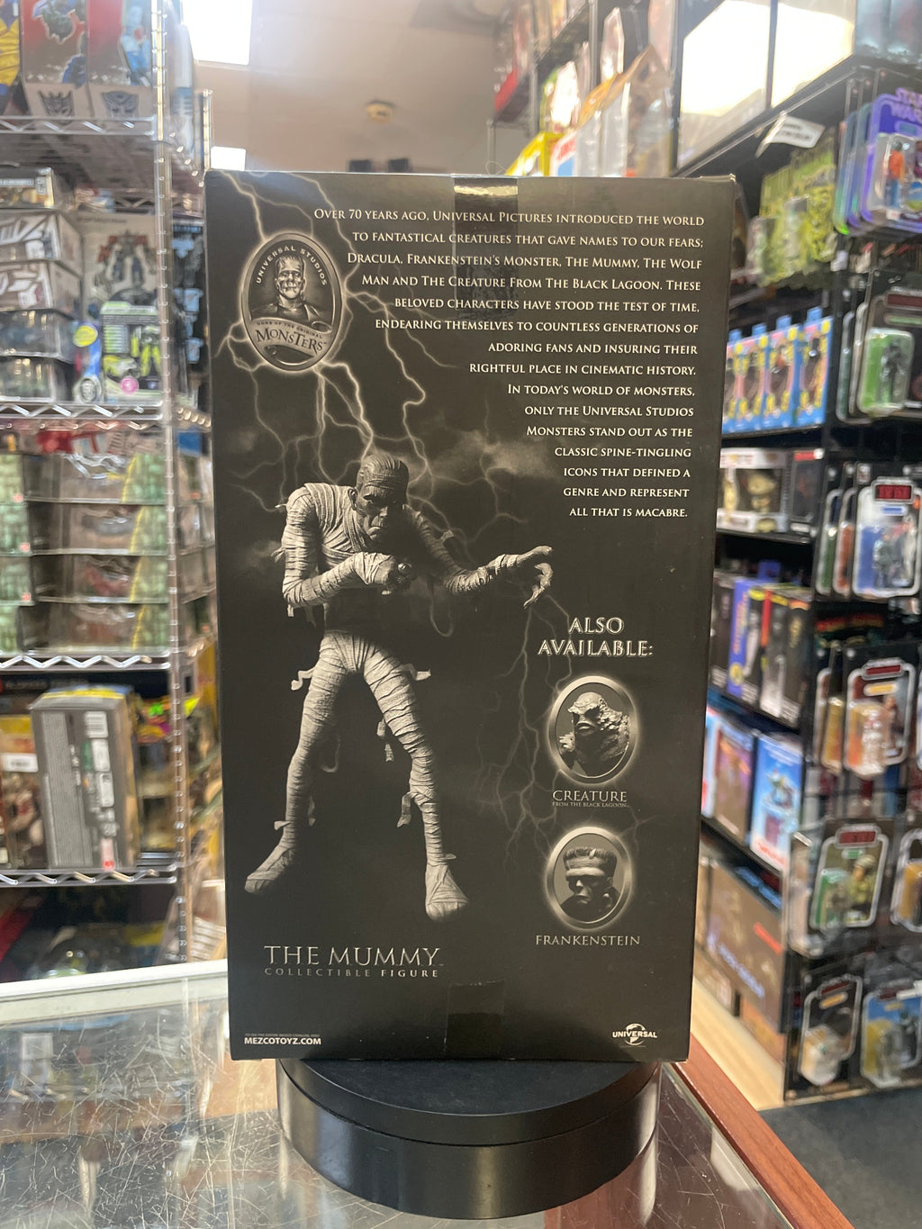 The Mummy 10" Figure EXCLUSIVE (Universal Monsters, Mezco) **SEALED** product image 3, provided for visual reference and