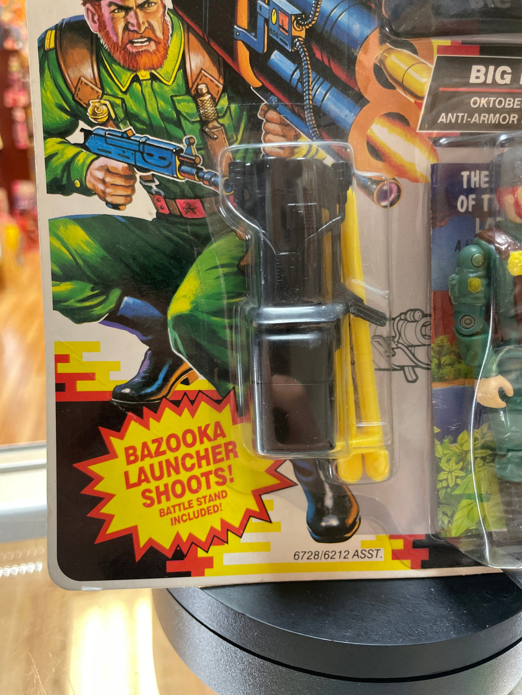Big bear Oktober Guard (Vintage GI Joe, Hasbro) Sealed product image 2, provided for visual reference and product detail