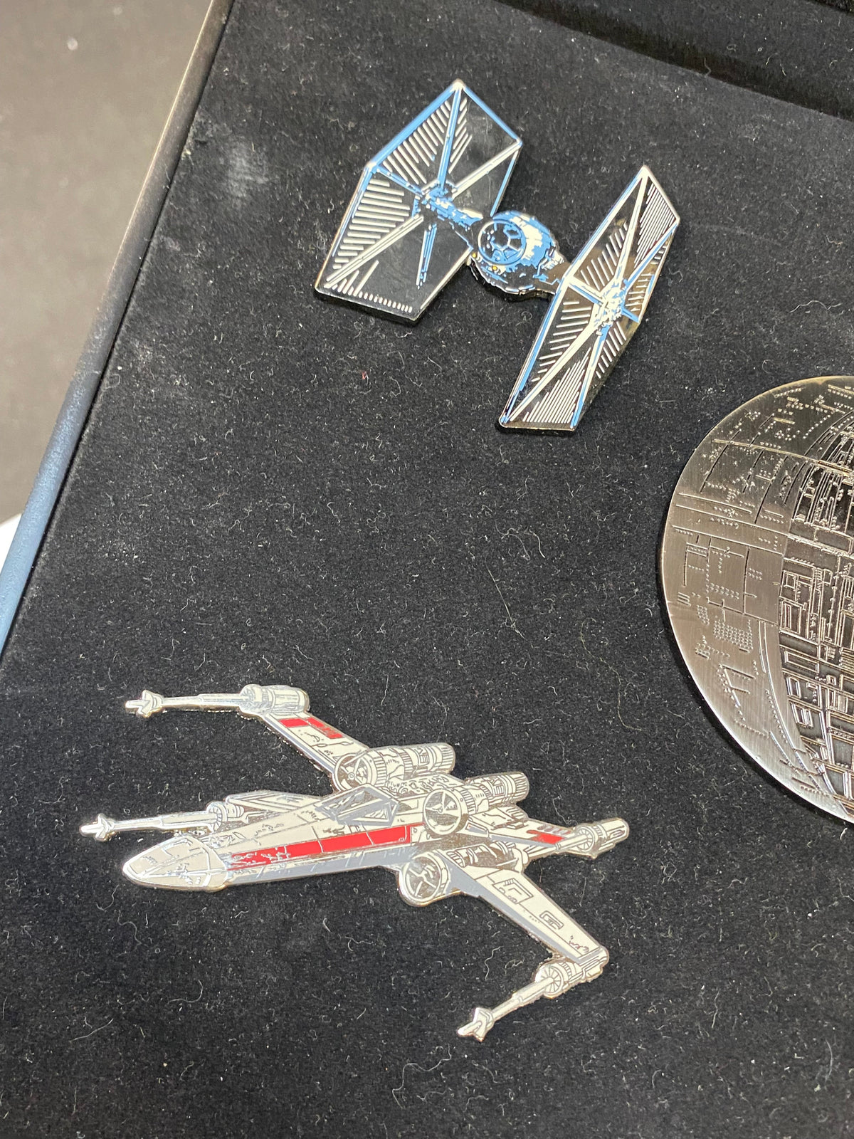 Star Wars Weekend 2007 DeathStar Set (Disney, Pin Traders) LE 500 product image 10, provided for visual reference and