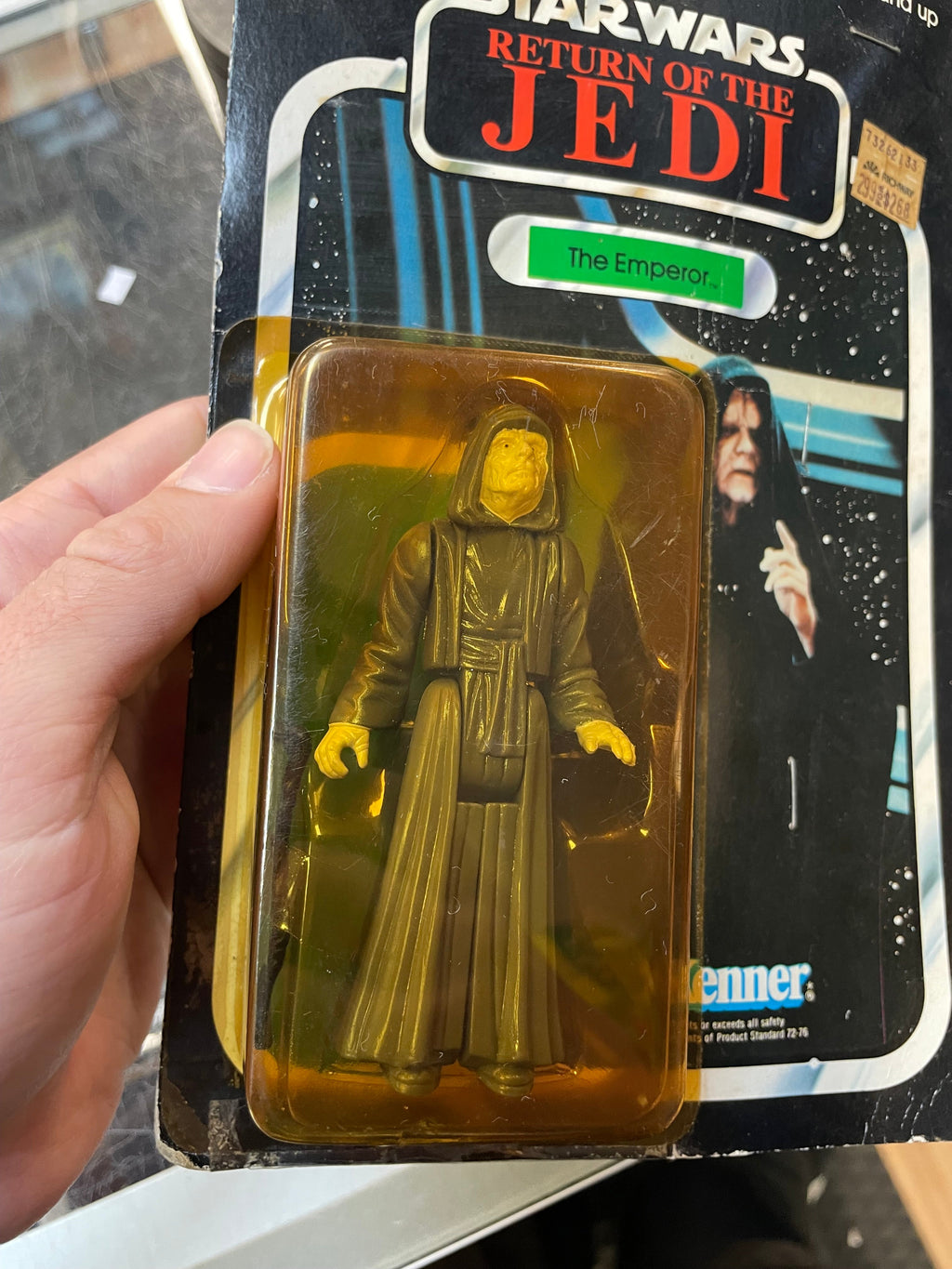 The Emperor ROTJ 9510 (Vintage Star Wars, Kenner) **SEALED** product image 5, provided for visual reference and product