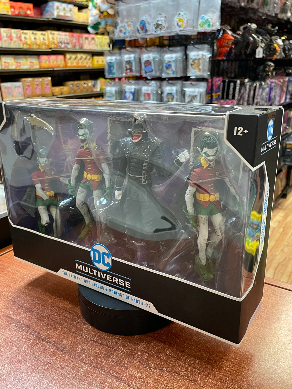 The Batman Who Laughs & Robins of Earth-22 (DC Multiverse, McFarlane Toys) SEALED product image 6, provided for visual