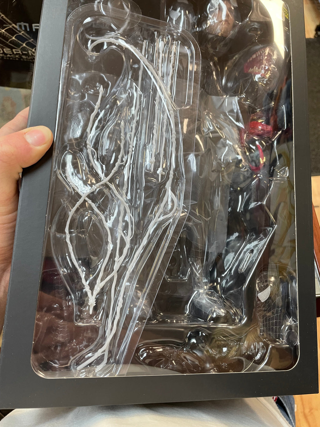 Spider-Man Black Suit 1/6 Scale MMS727 (Marvel, Spider-Man 3, Hot Toys) SEALED product image 4, provided for visual