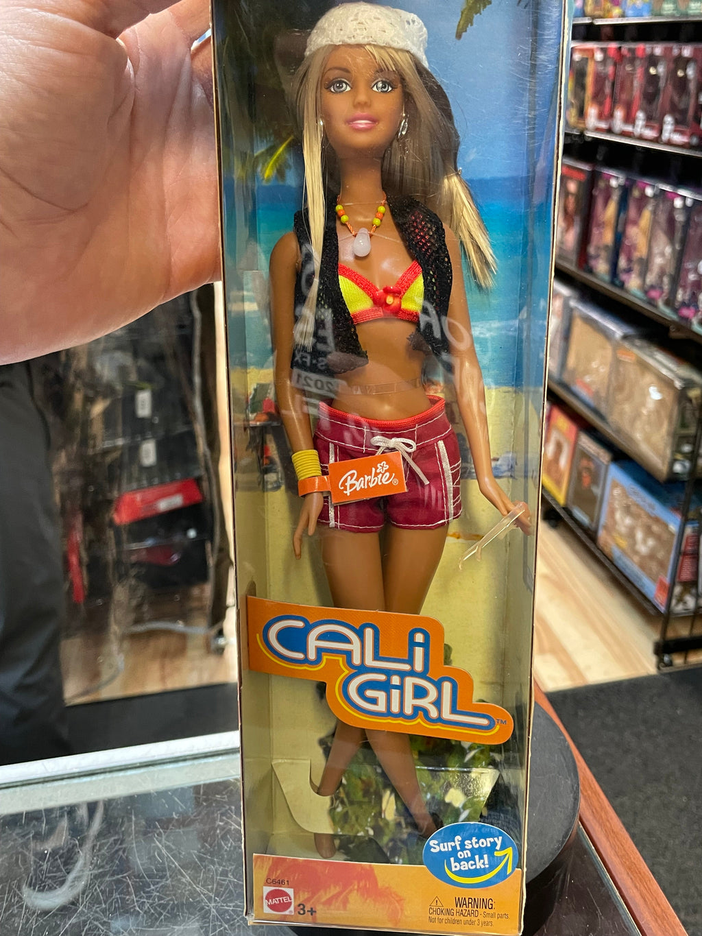 Cali Girl Barbie C6461 (Barbie, Mattel) *SEALED* product image 6, provided for visual reference and product detail review