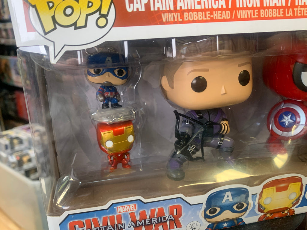Hawkeye & Spiderman with Mini (Funko Pop, Marvel) EXCLUSIVE product image 4, provided for visual reference and product