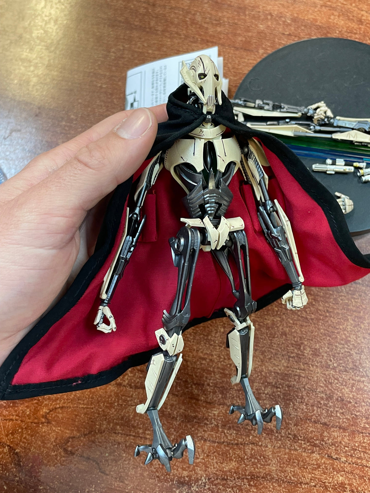General Grievous (Star Wars Revenge Of The Sith, Bandai SH Figuarts) COMPLETE product image 9, provided for visual reference