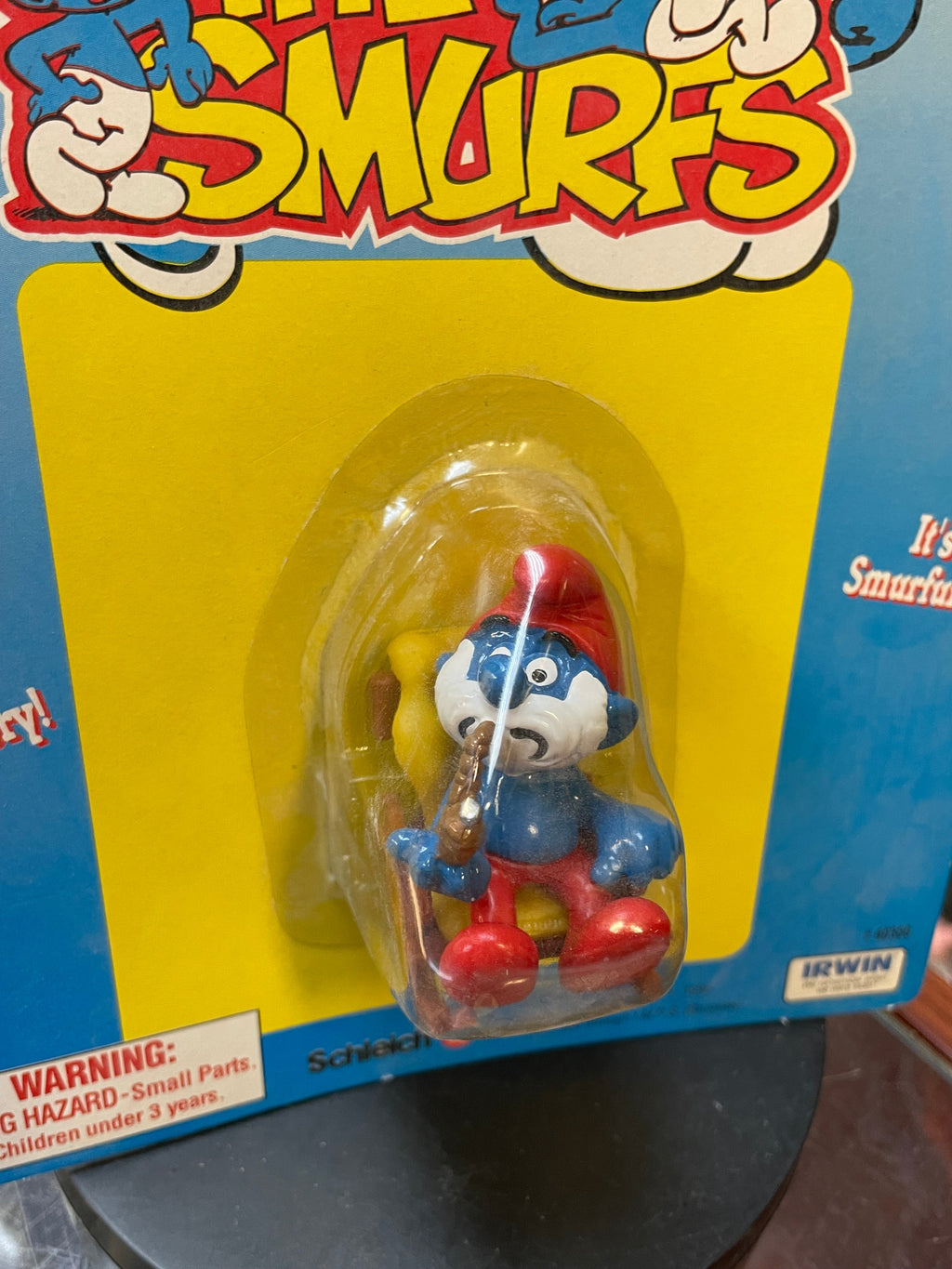 Papa Smurf (Vintage Smurfs, Schleich Peyo) **SEALED** product image 6, provided for visual reference and product detail