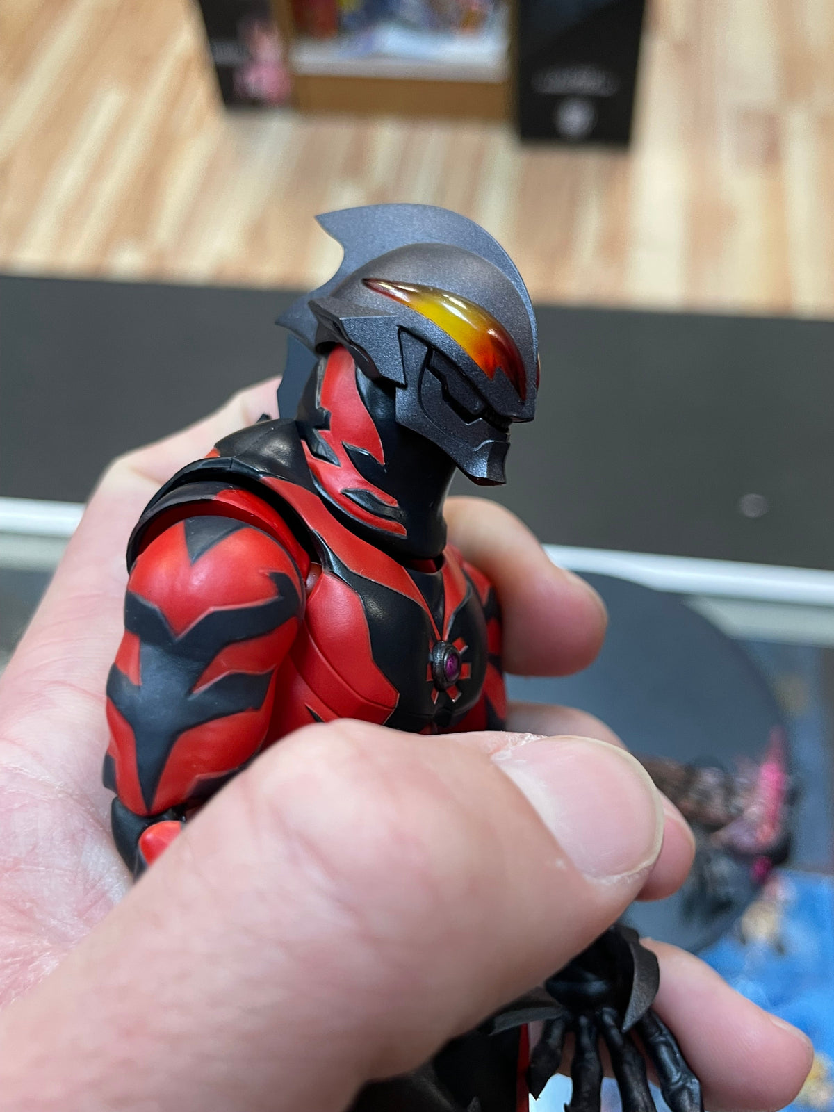 Ultraman Belial Darkness Heels Ver. (Bandai SH Figuarts, Ultra man) COMPLETE product image 8, provided for visual reference