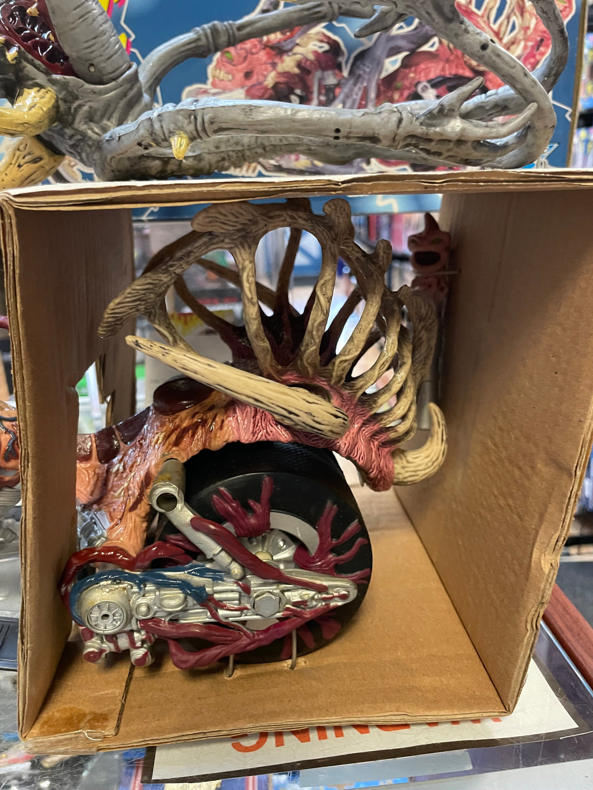 Violator Chopper (Vintage Spawn, McFarlane Toys) NEW/OPEN BOX product image 13, provided for visual reference and product