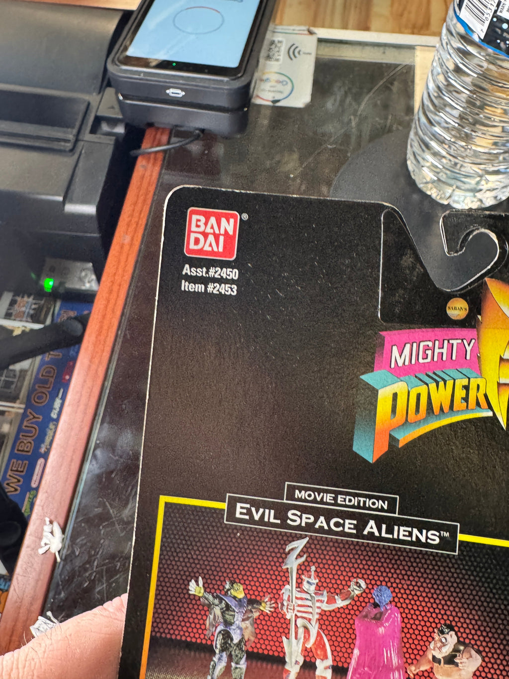 Tengu Warrior Space Alien (Vintage MMPR Power Rangers, Bandai) SEALED product image 15, provided for visual reference and
